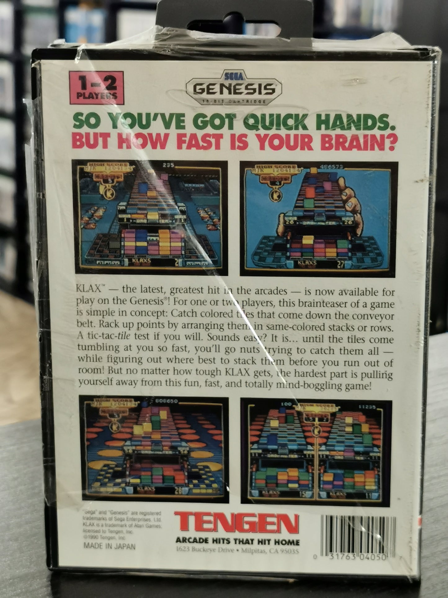 Klax (Sega Genesis) *Nuovo