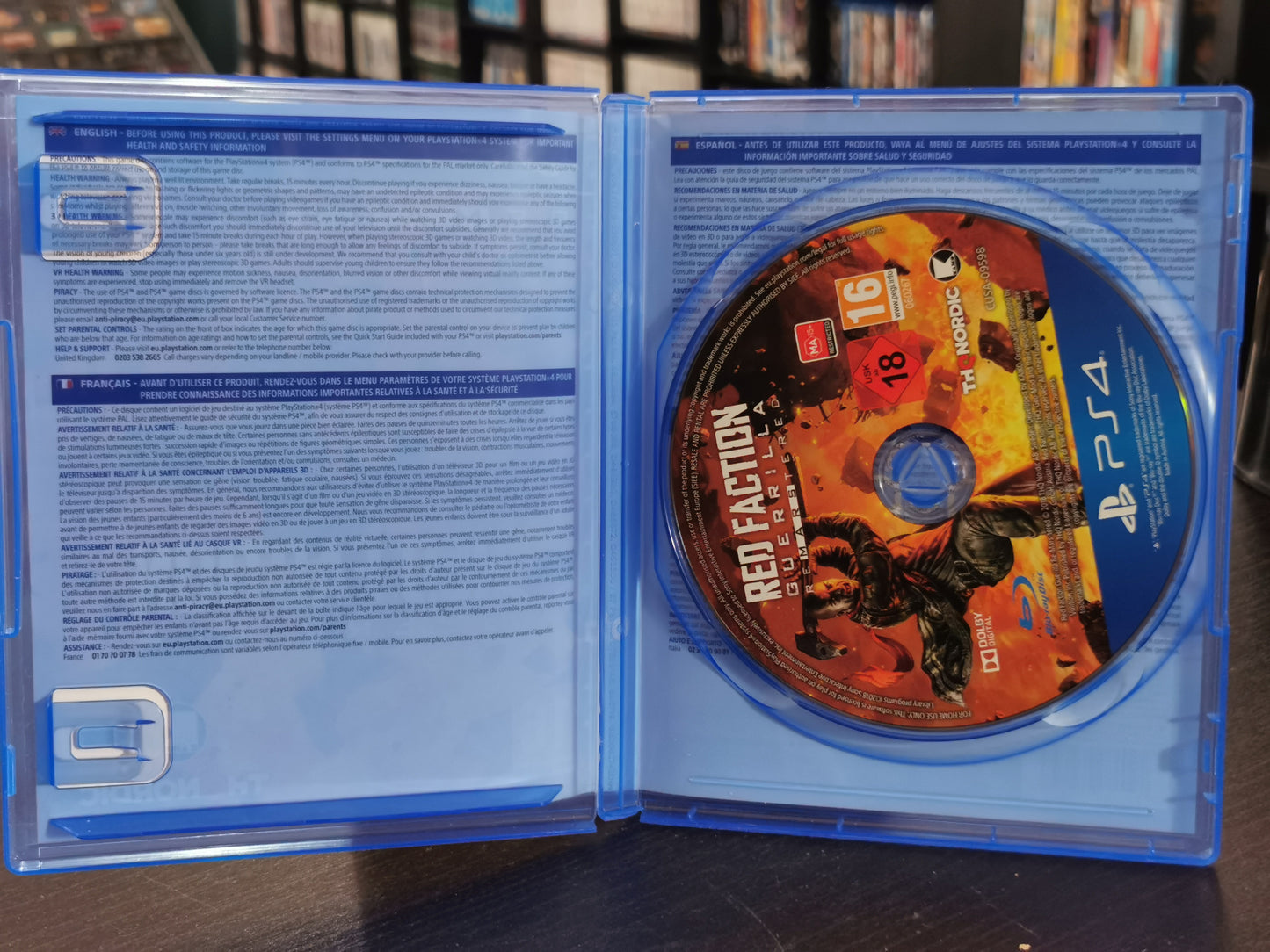 Red Faction Guerilla (PS4) + Heavy Walker model Gaming Collectable Boxed