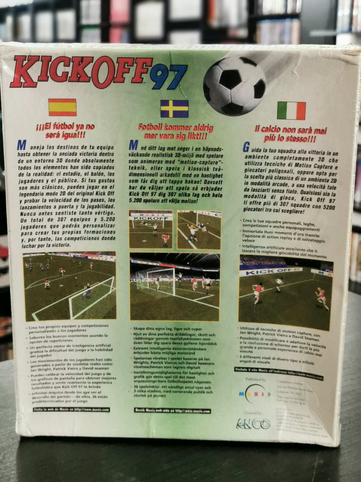 Kick Off 97 (PC) *Nuovo