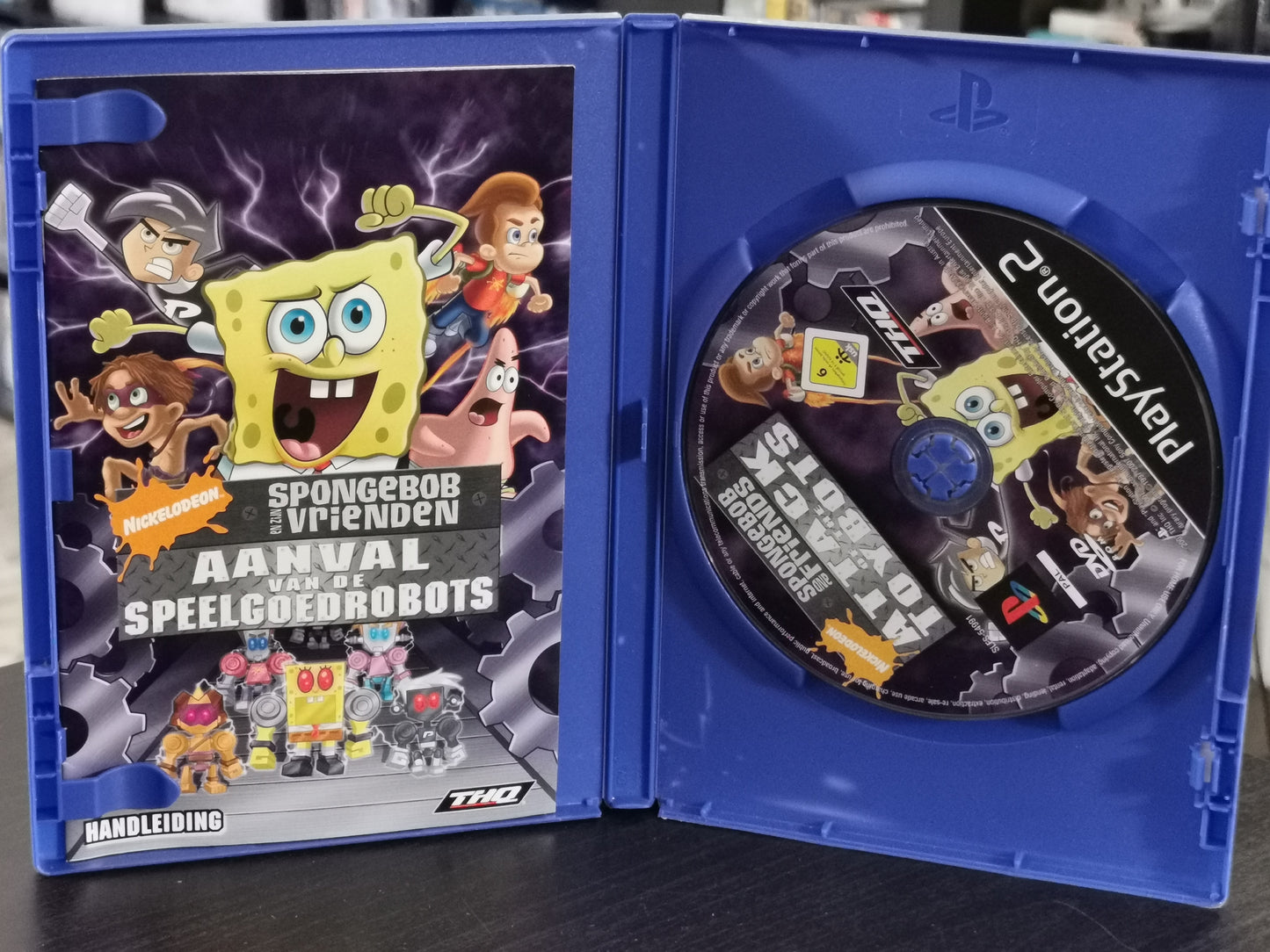 SpongeBob en zijn vrienden: Aanval Van De Speelgoedrobot (PS2)