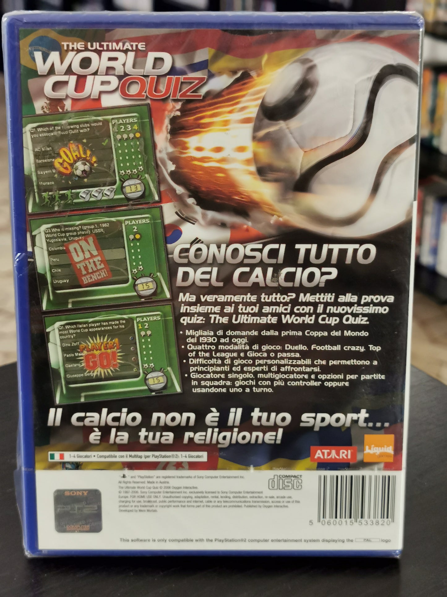 The Ultimate World Cup Quiz (PS2) *Nuovo