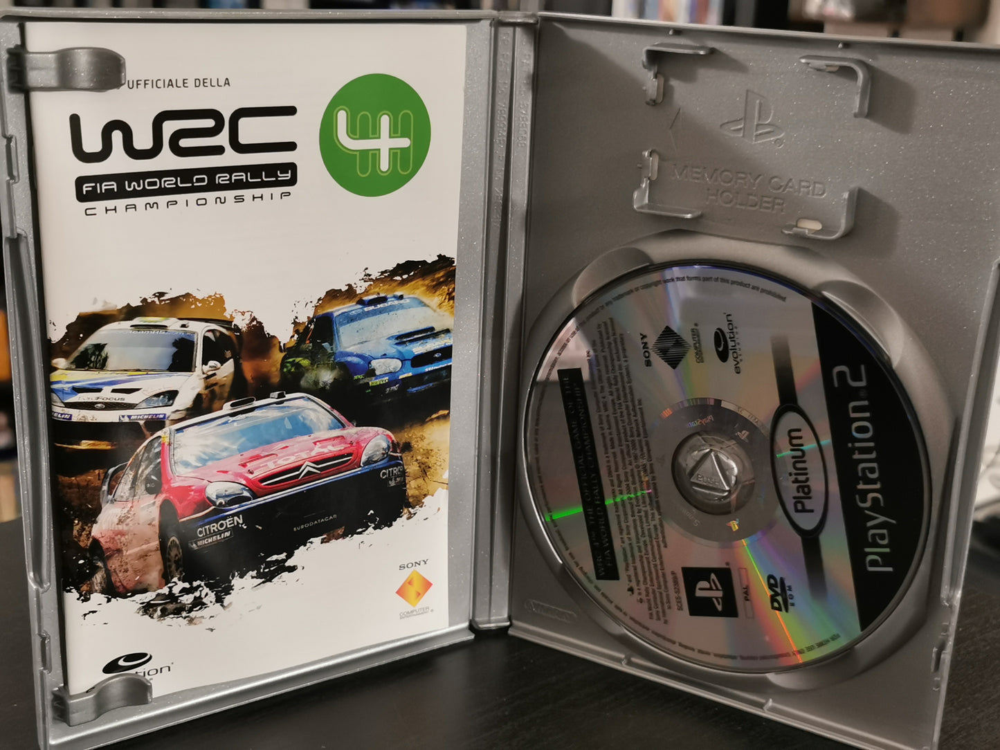 WRC 4: The Official Game of the FIA World Rally Championship (PS2) - Platinum