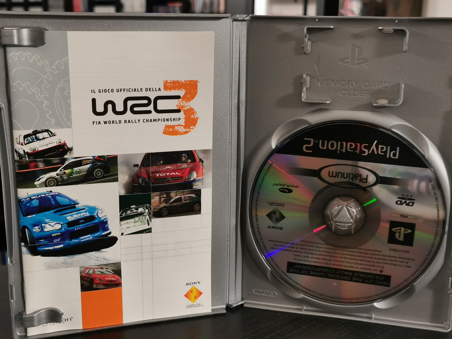 WRC 3: The Official Game of the FIA World Rally Championship (PS2) - Platinum
