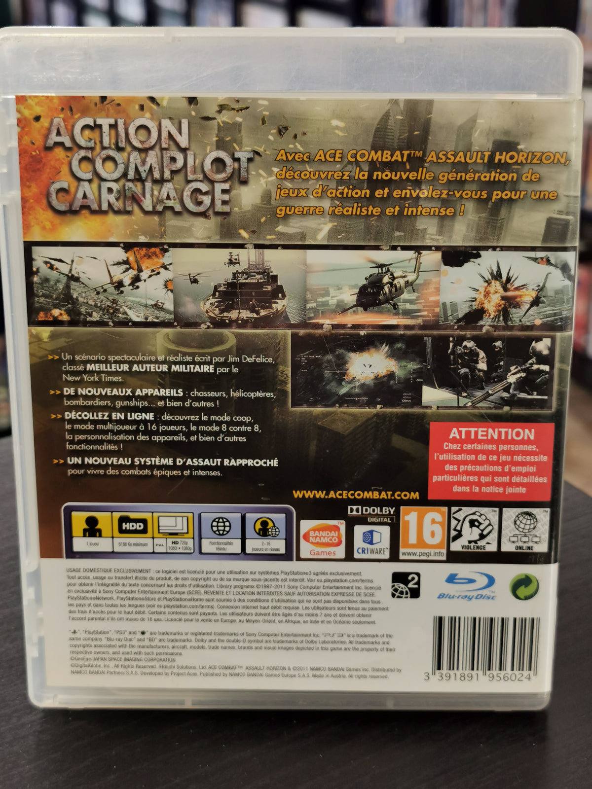 Ace Combat: Assault Horizon (PS3)