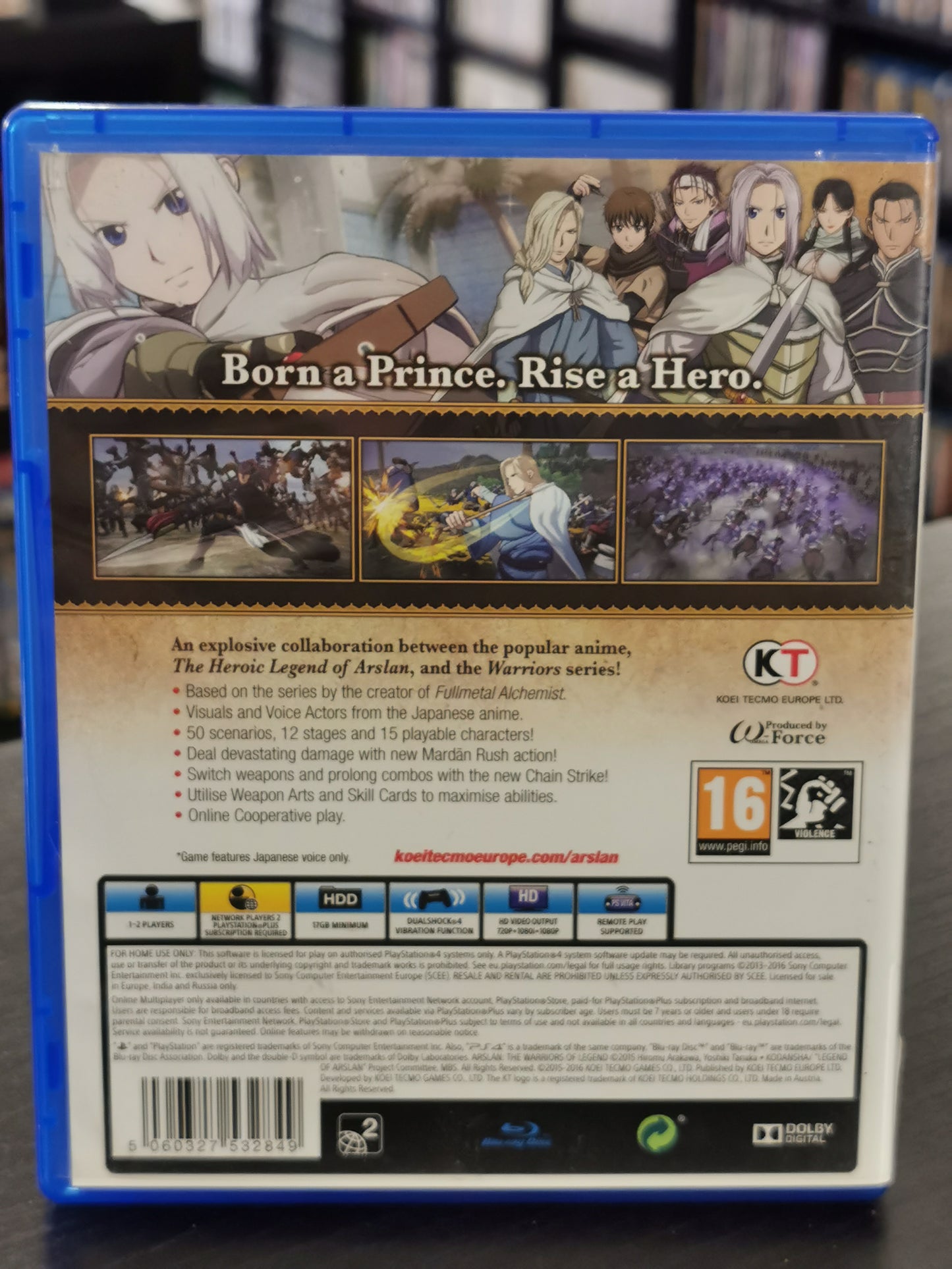 Arslan: The Warriors Of Legend (PS4)