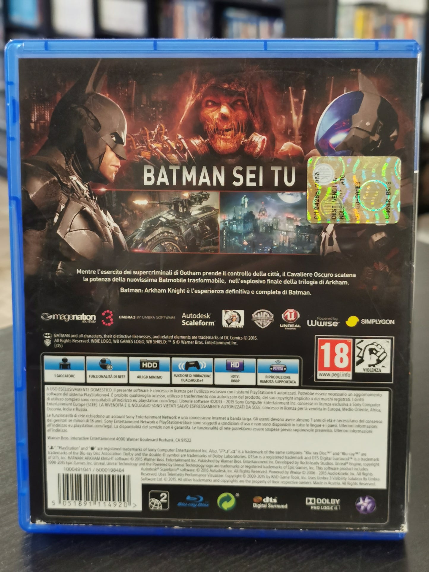 Batman Arkham Knight (PS4)