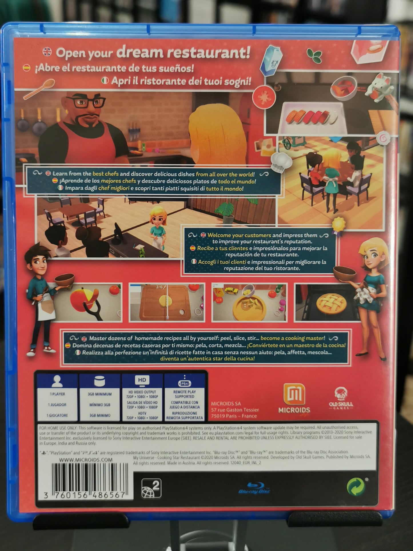 Cooking Star Restaurant (PS4)