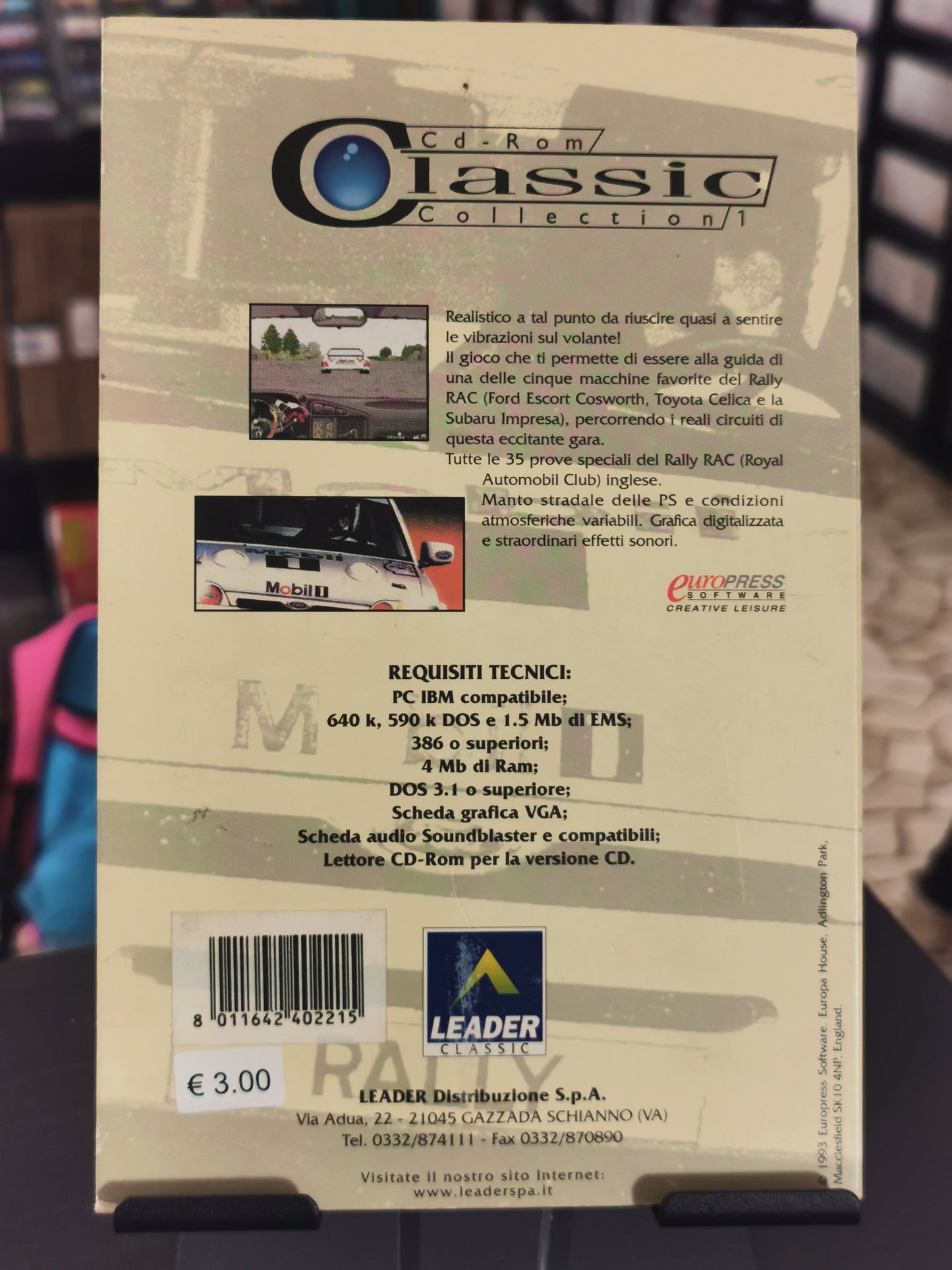 Rally - Cd-Rom Classic Collection (PC)