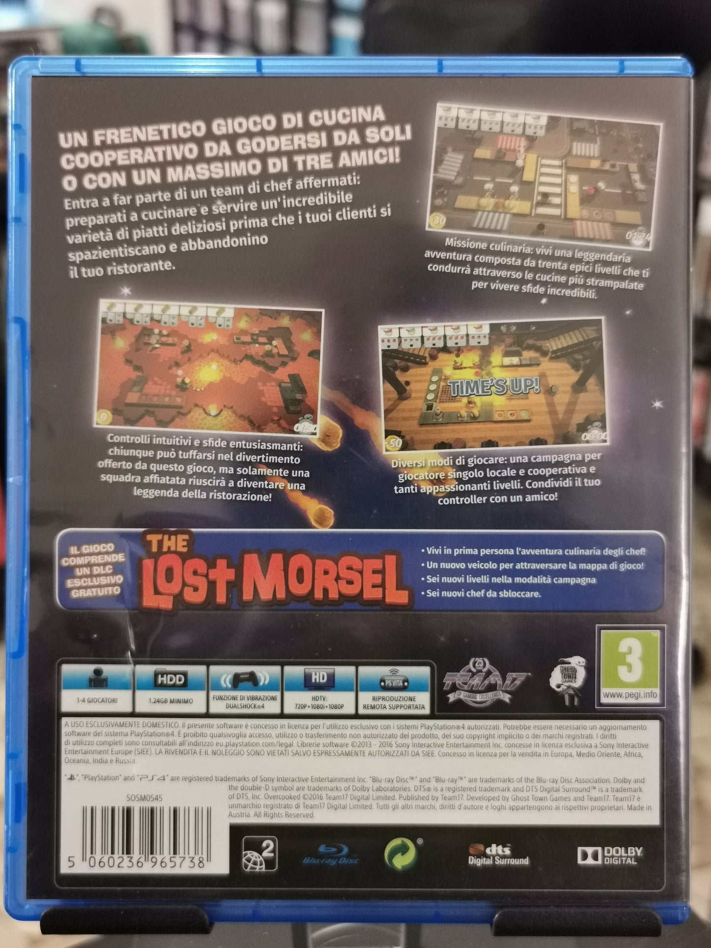 Overcooked - Gourmet Edition (PS4)