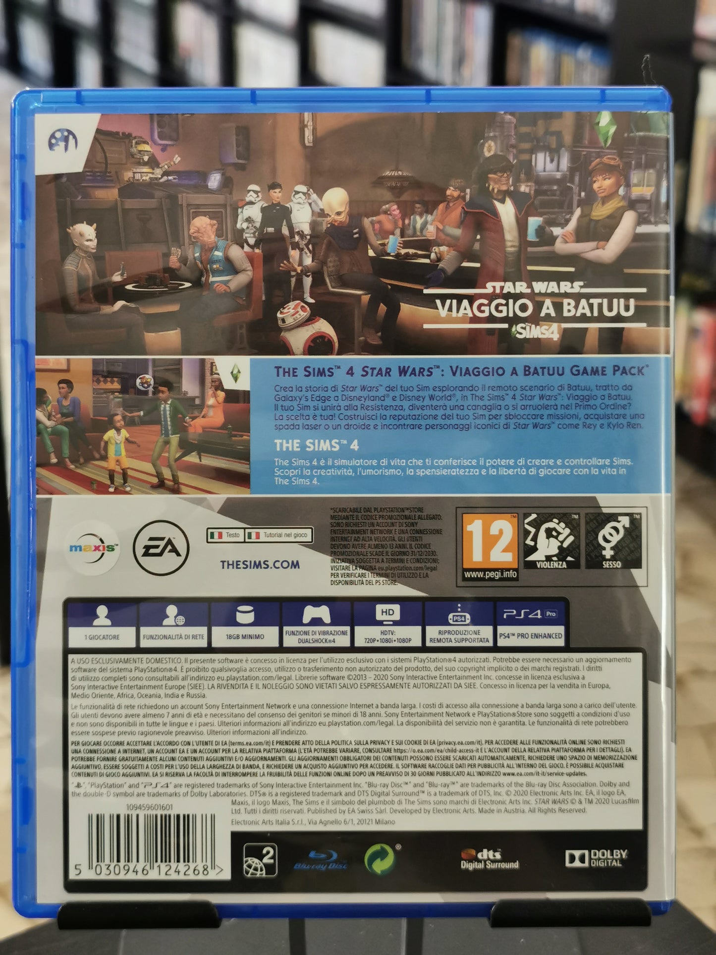 The Sims 4 + Star Wars - Bundle (PS4) *con DLC