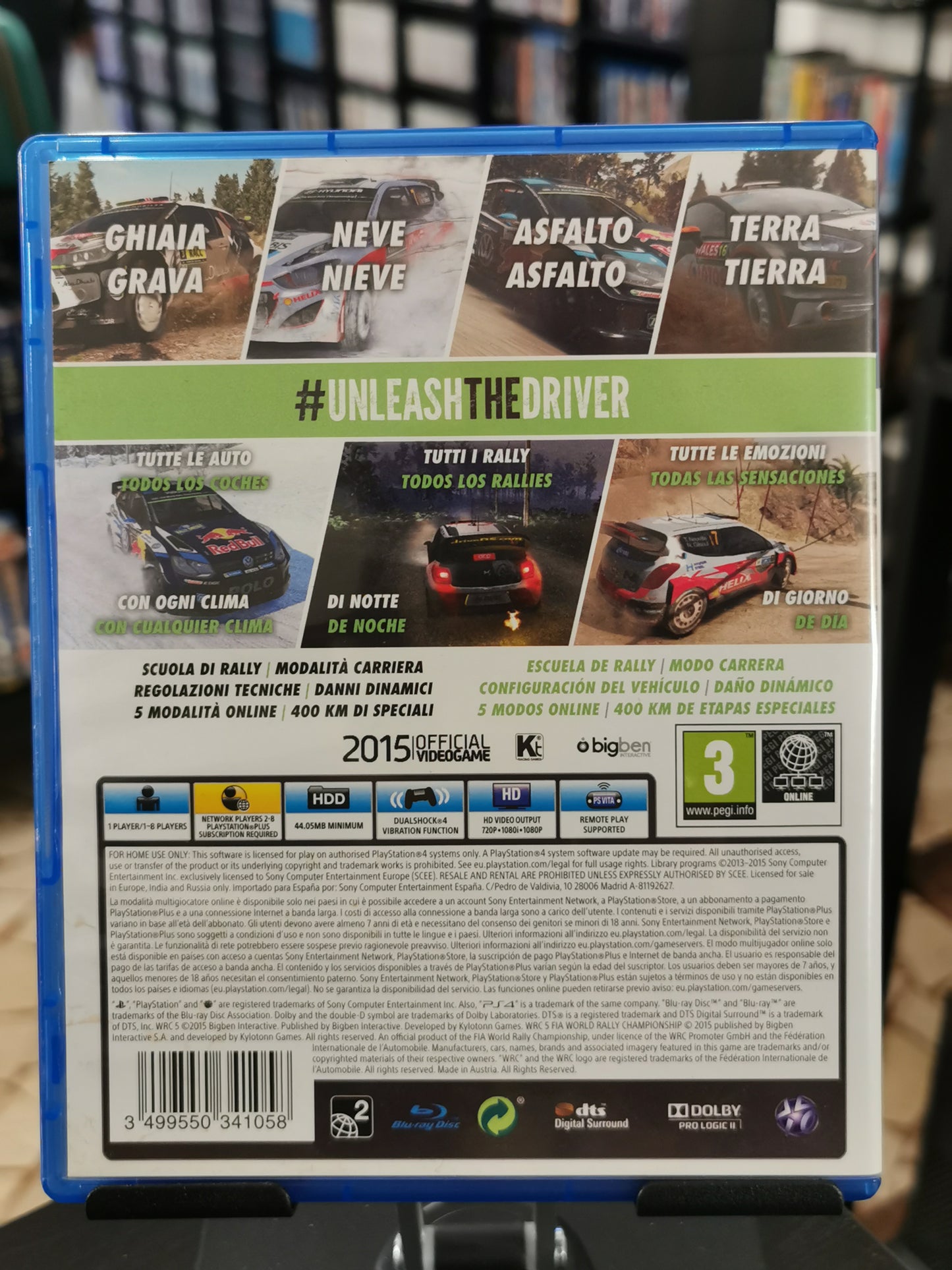 WRC 5 - FIA World Rally Championship (PS4)