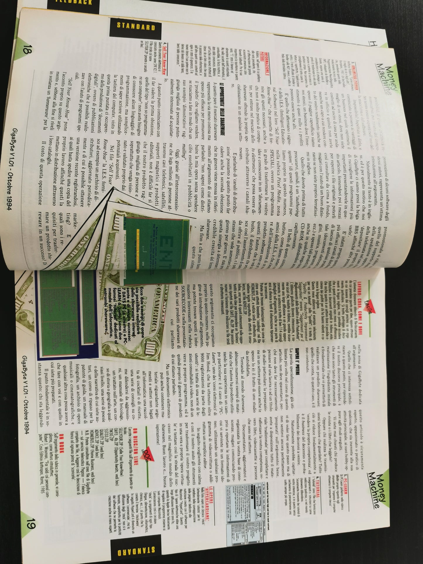 Gigabyte – Telematica & Altro, Vol. 1.01 (Ottobre 1994)
