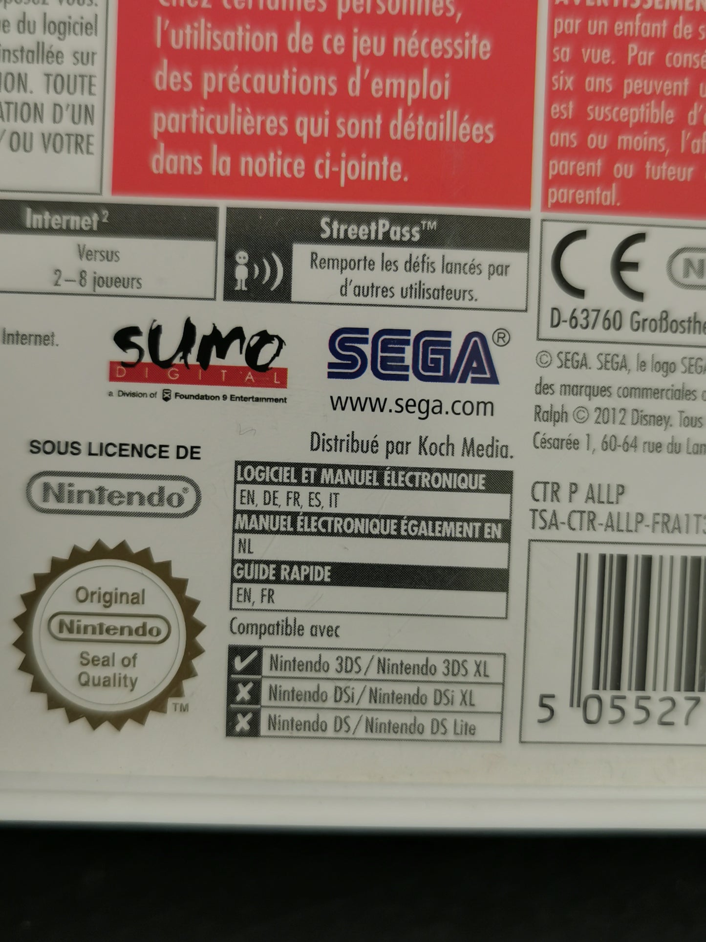 Sonic & All-Stars Racing Transformed (3DS)