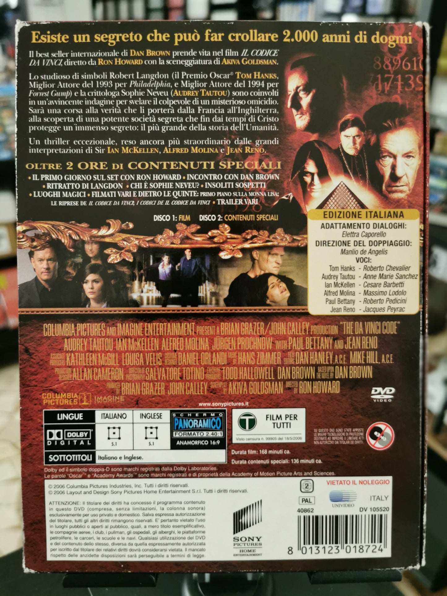Il Codice Da Vinci – Extended Cut (DVD)