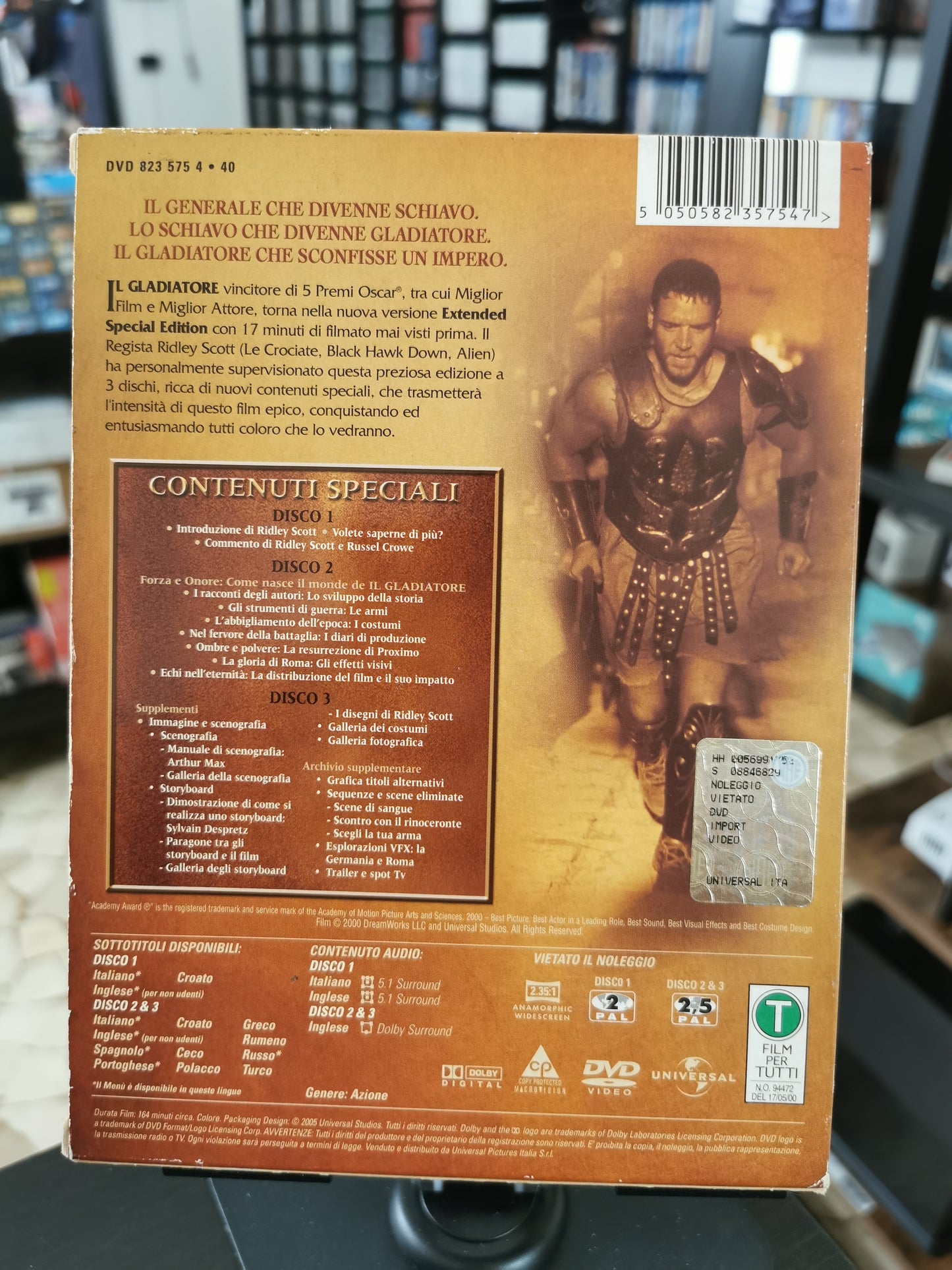 Il Gladiatore – Extended Special Edition (DVD)