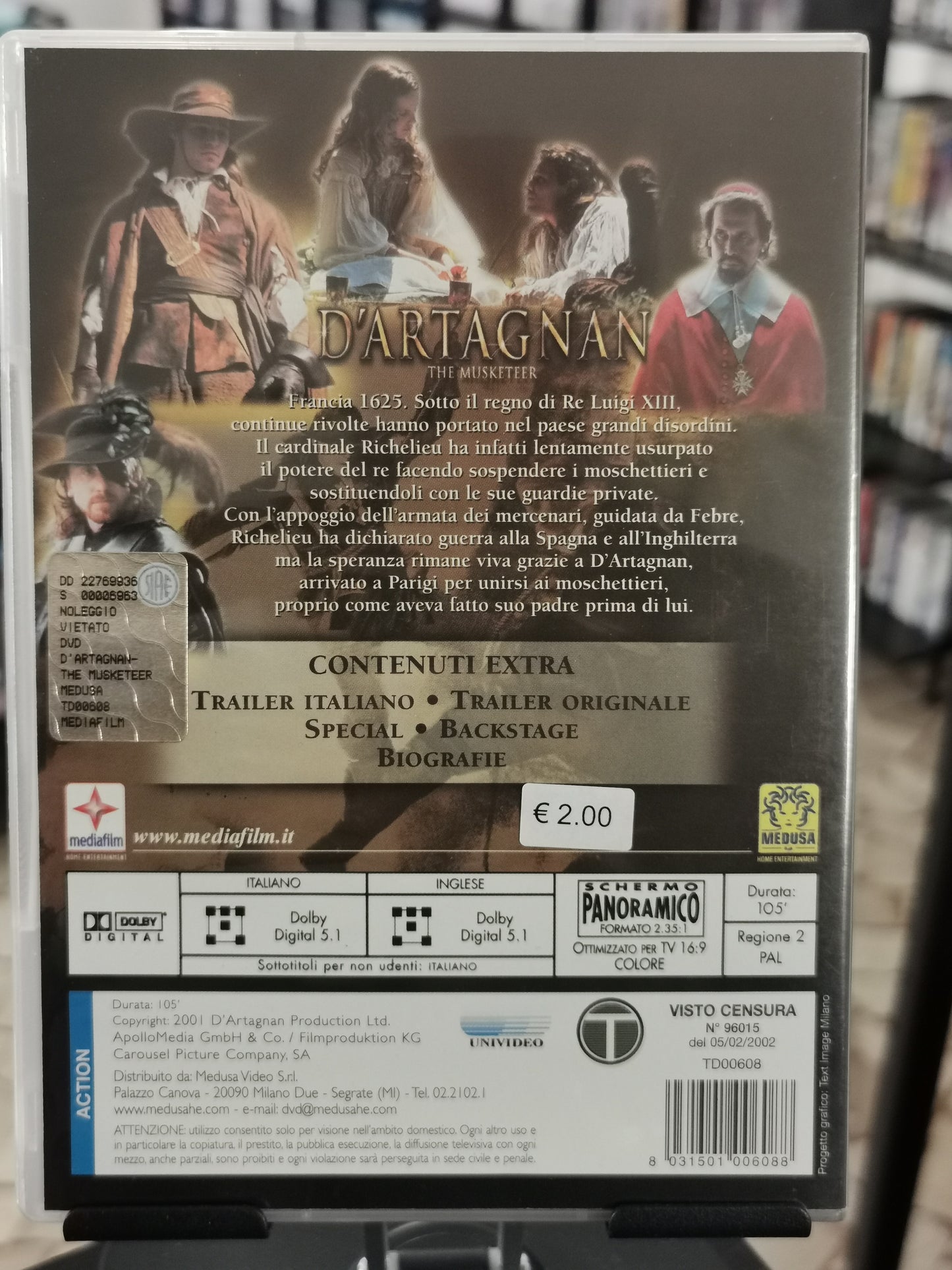 D'Artagnan (DVD)