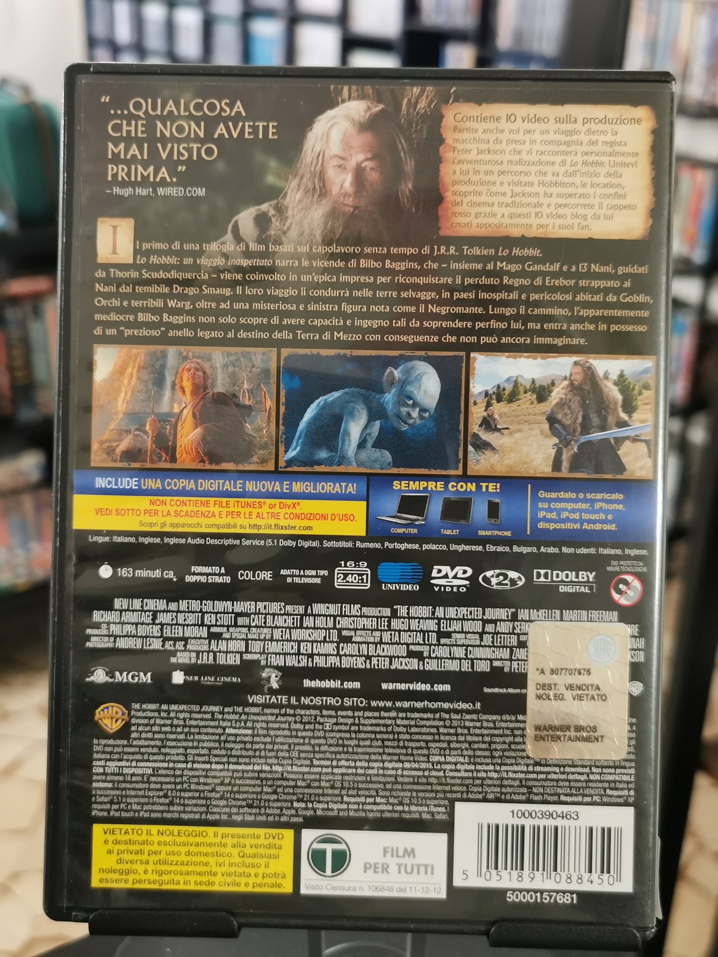Lo Hobbit – Un viaggio inaspettato – Edizione Speciale 2 Dischi (DVD)