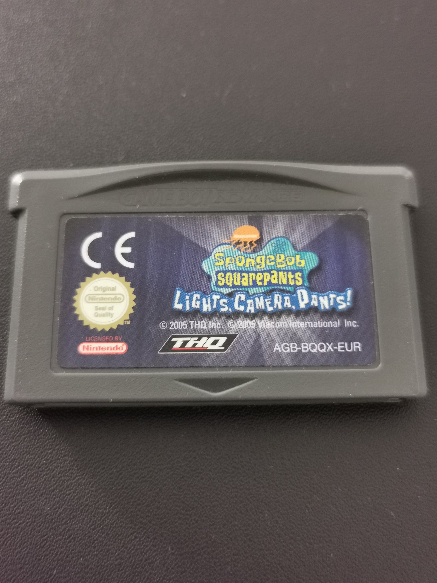 SpongeBob SquarePants: Lights, Camera, Pants! (GBA) *loose