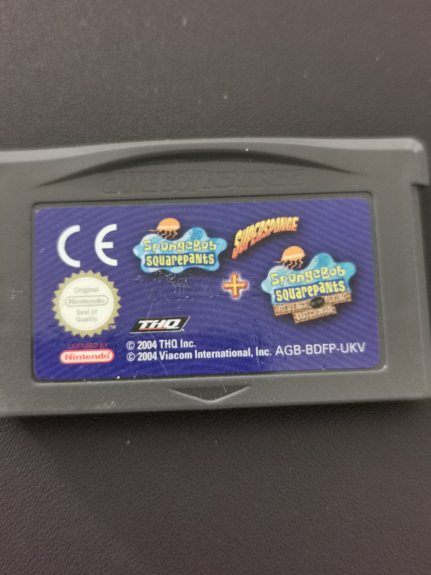 SpongeBob SquarePants: SuperSponge + Revenge of the Flying Dutchman (GBA) *loose