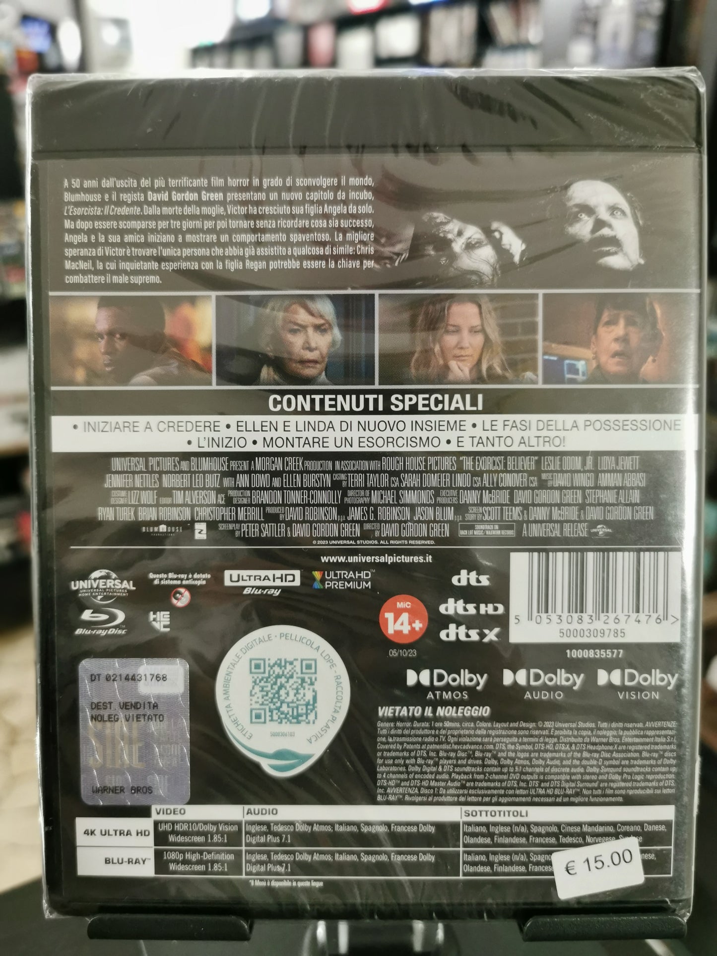 L'Esorcista – Il Credente (BR ULTRA HD) *Nuovo