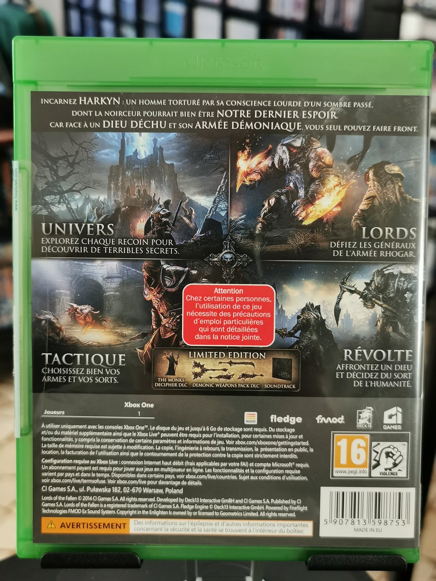 Lords Of The Fallen (Xbox One)