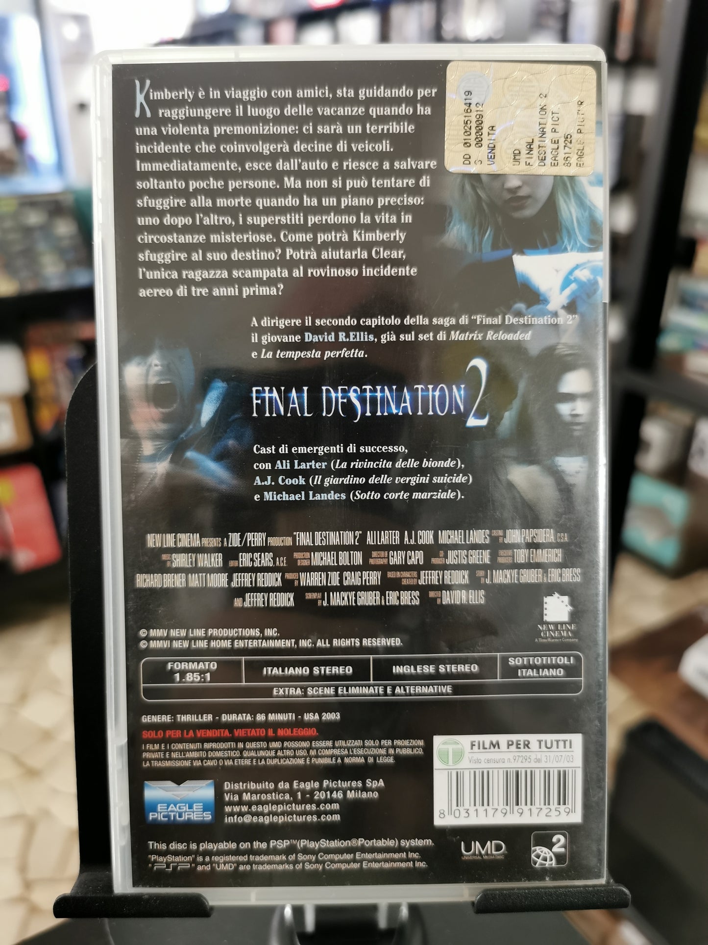 Final Destination 2 (PSP) UMD VIDEO