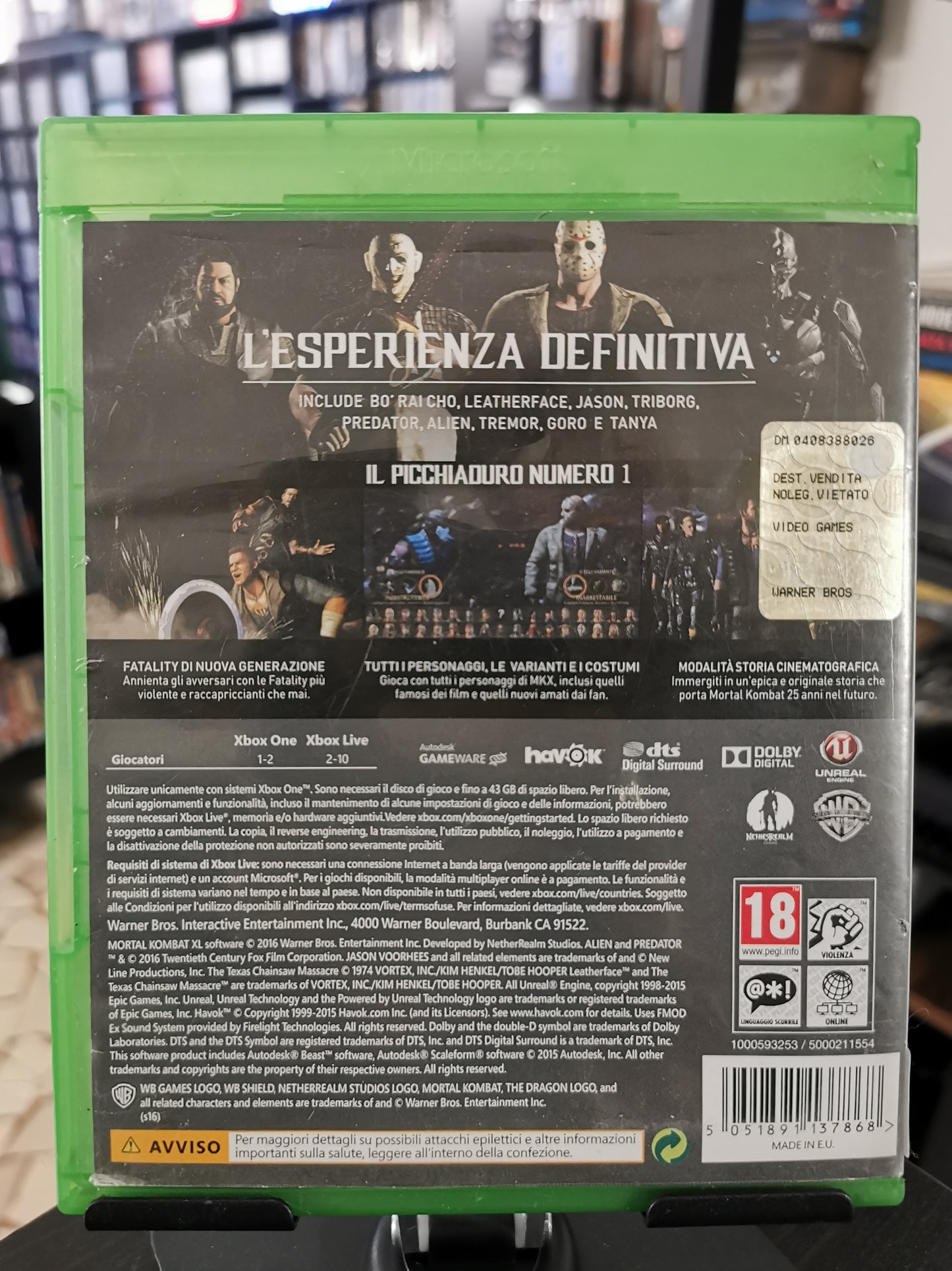 Mortal Kombat XL (Xbox One)