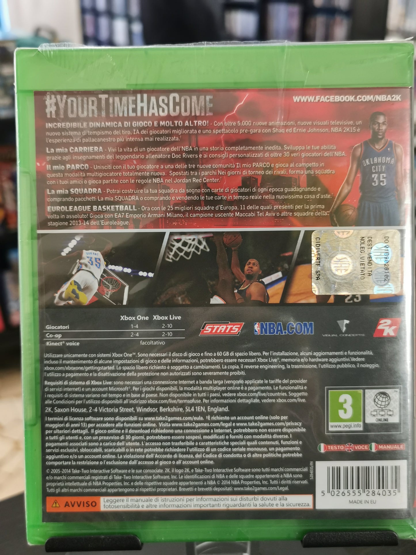 NBA 2K15 (Xbox One) *Nuovo