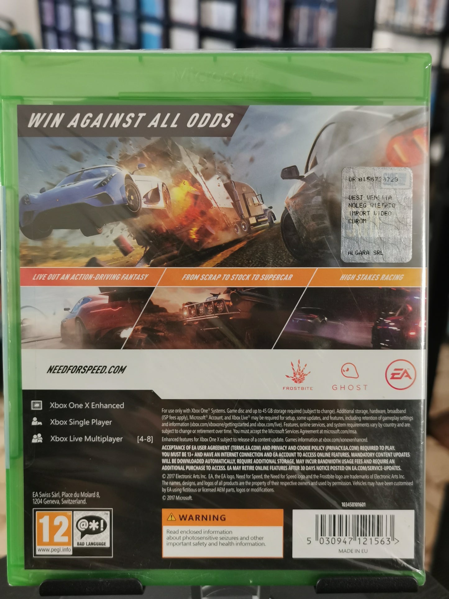 Need for Speed: Payback (Xbox One) *Nuovo