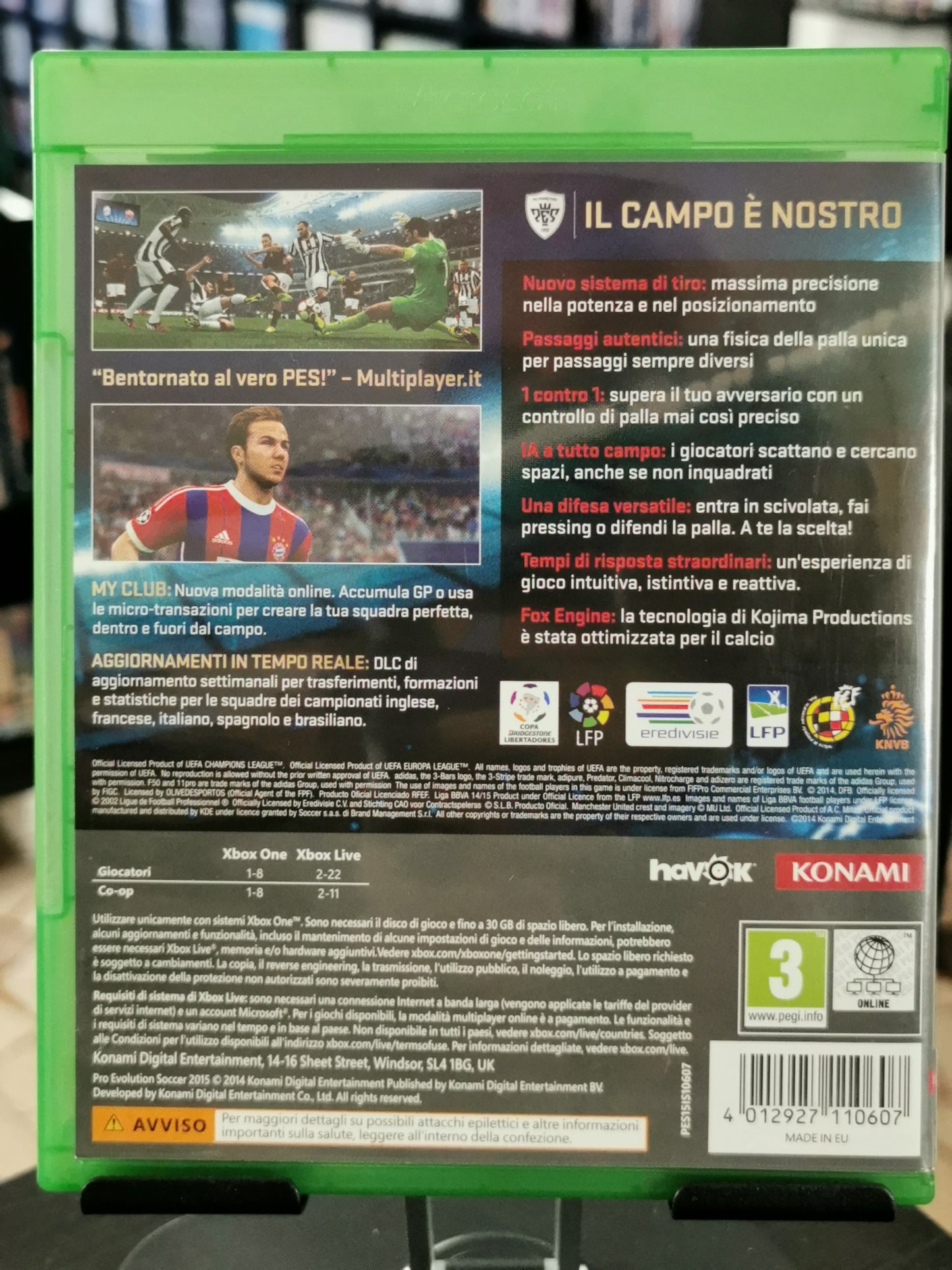Pro Evolution Soccer 2015 (Xbox One)