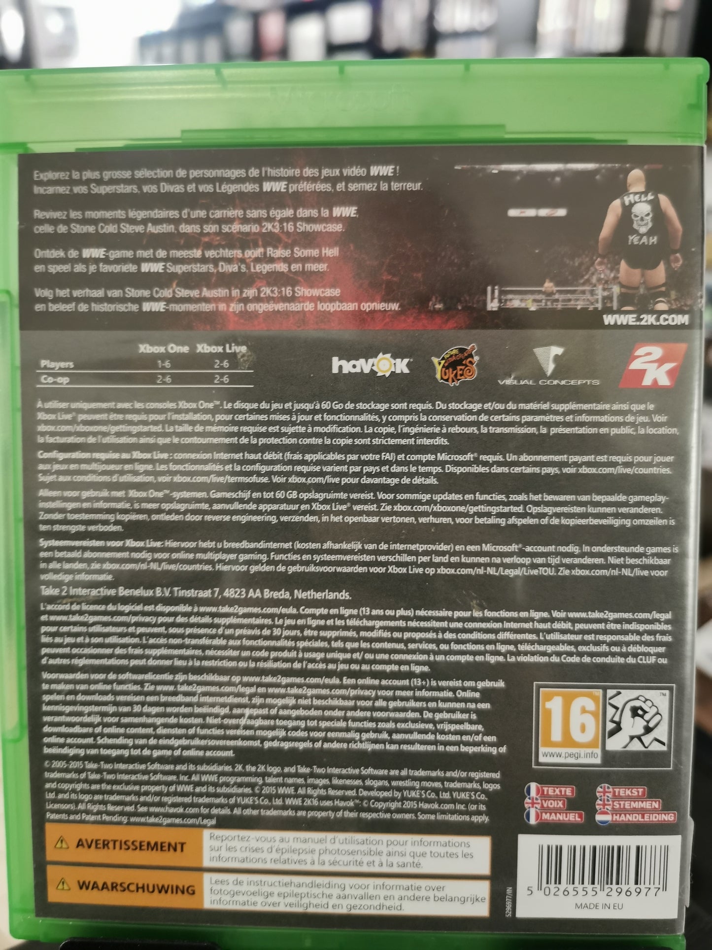 WWE 2K16 (Xbox One)