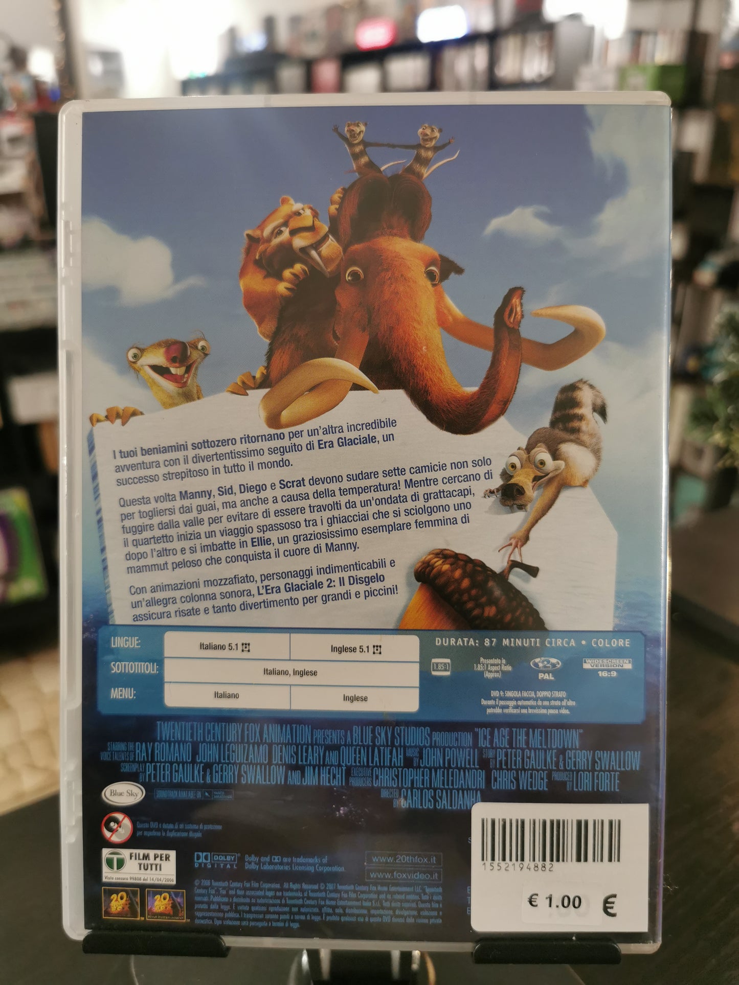 L’Era Glaciale 2 – Il Disgelo (DVD)
