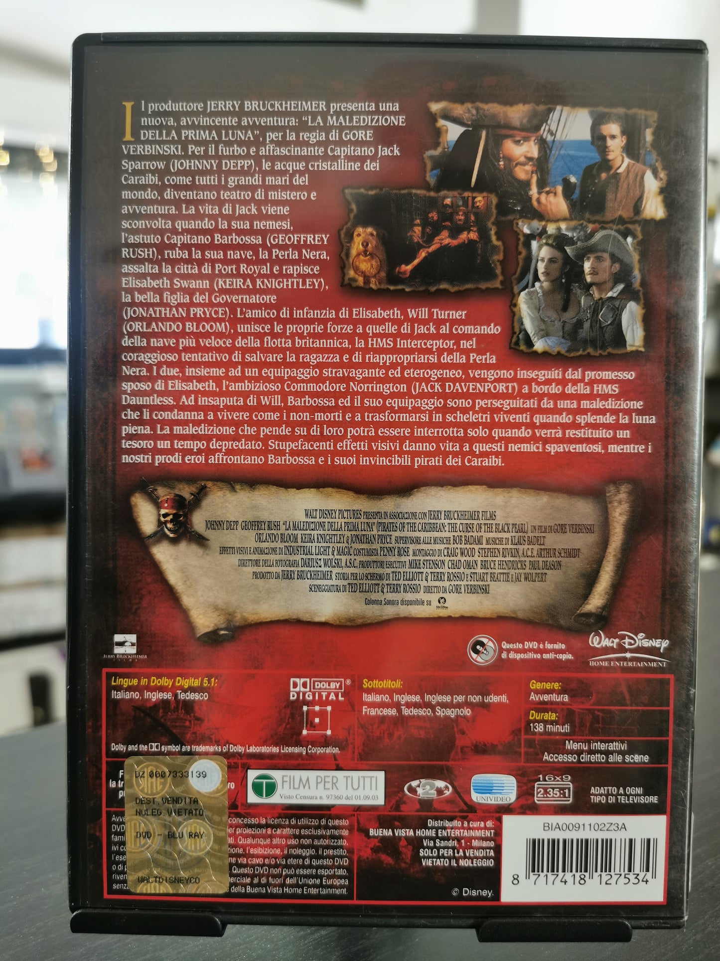 la Maledizione Della Prima Luna (DVD)