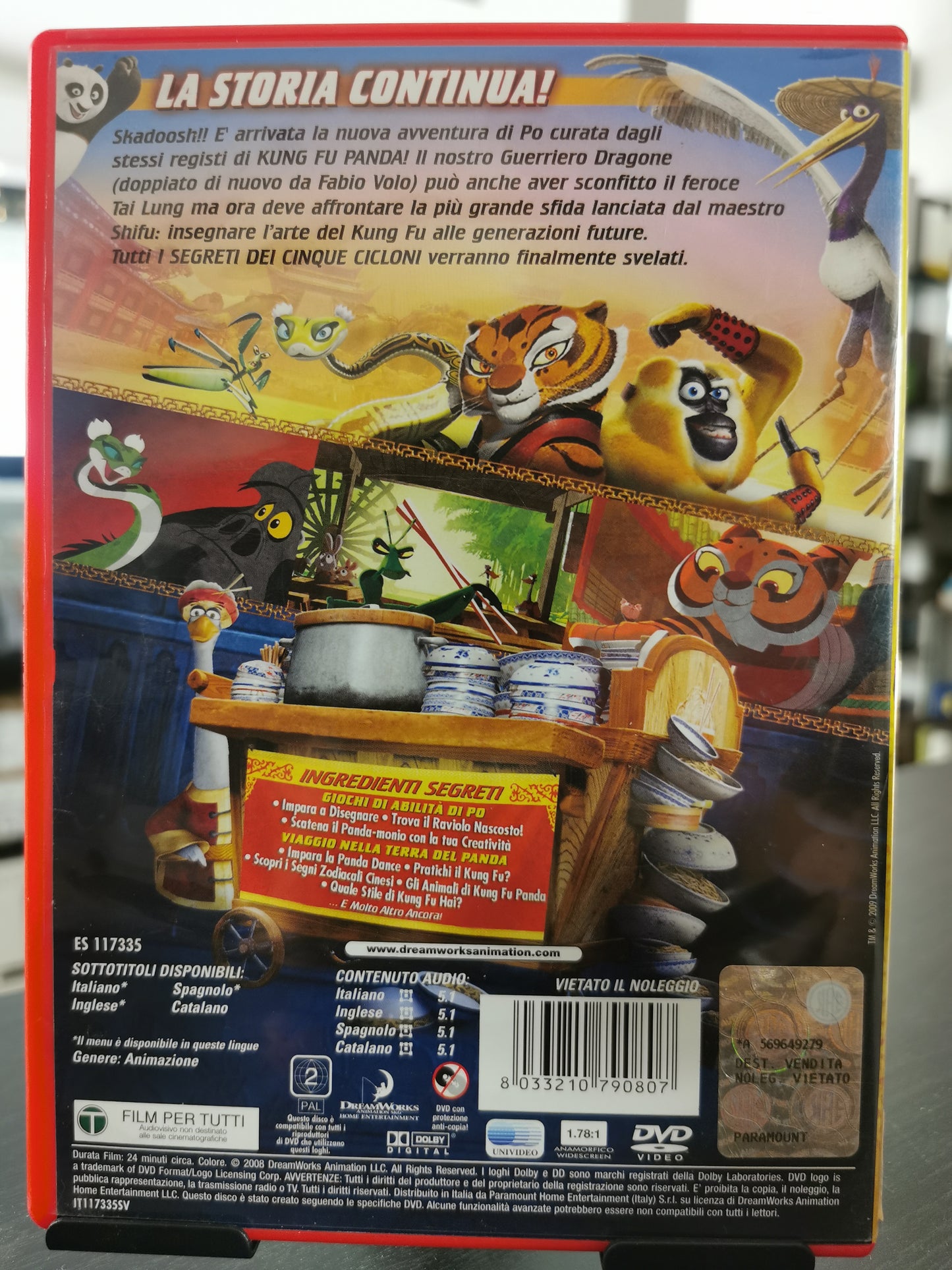 I Segreti Dei Cinque Cicloni (DVD)