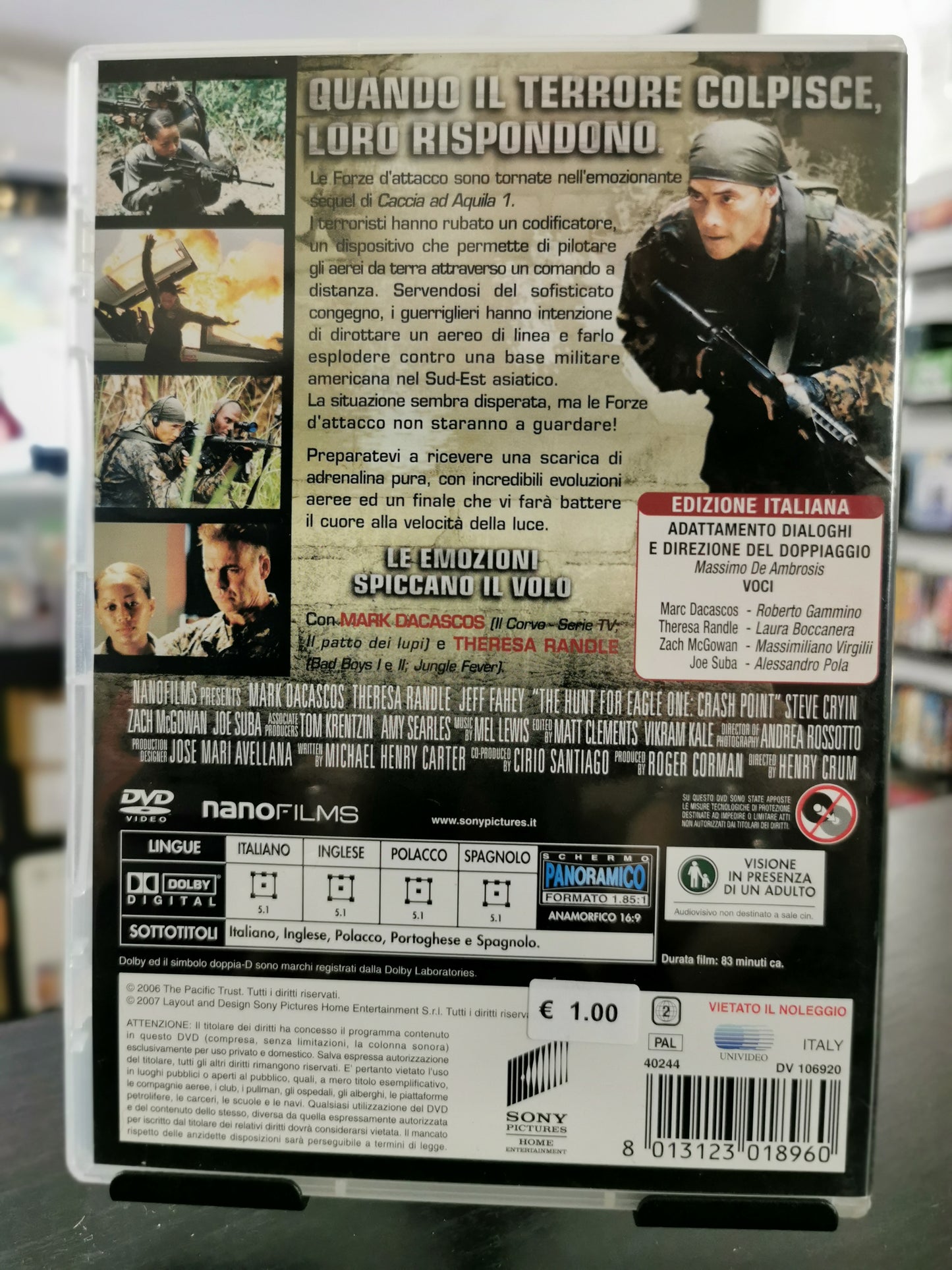 Caccia Ad Aquila 1 – Punto Di Collisione (DVD)