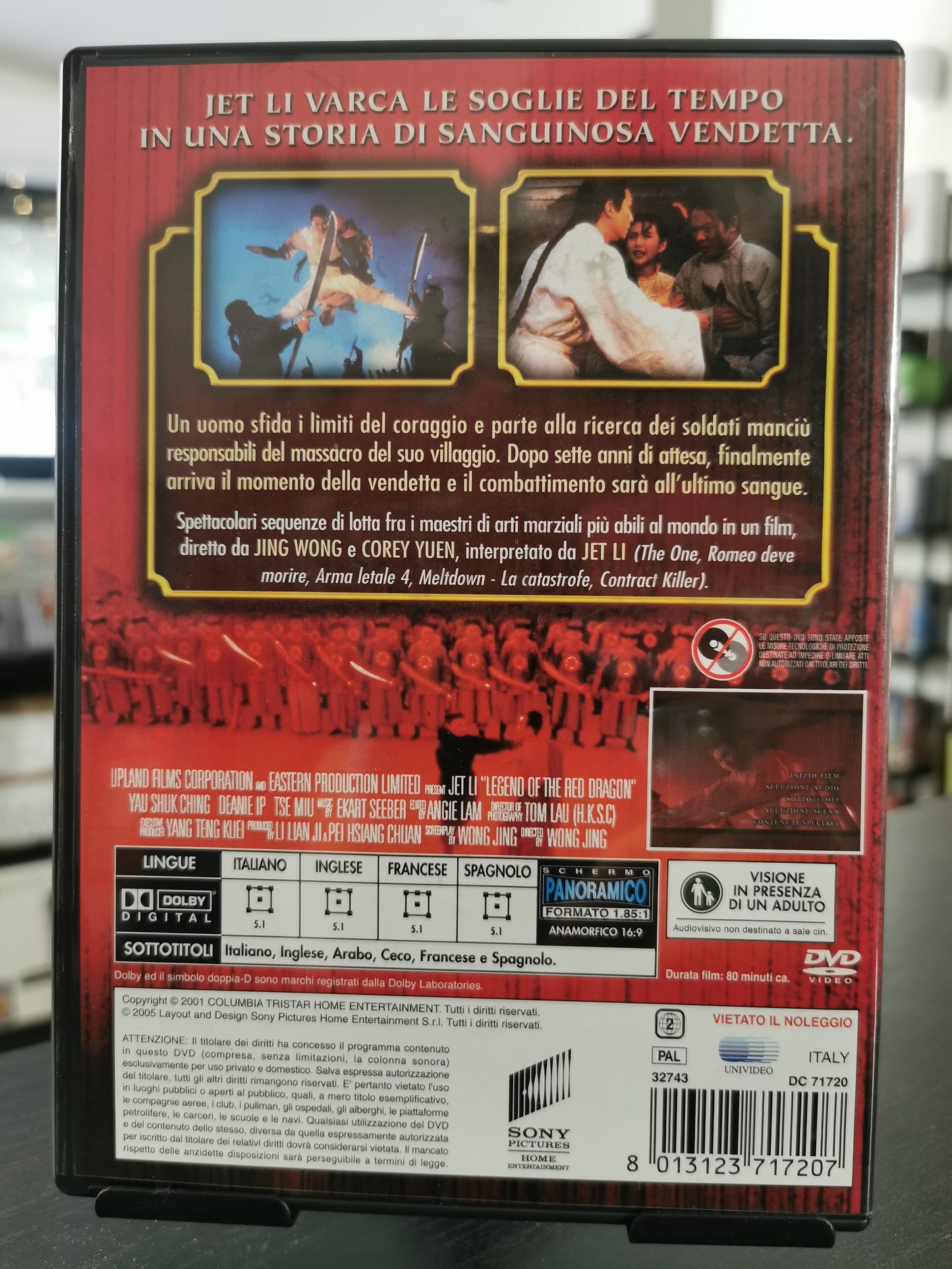 La Leggenda Del Drago Rosso (DVD)