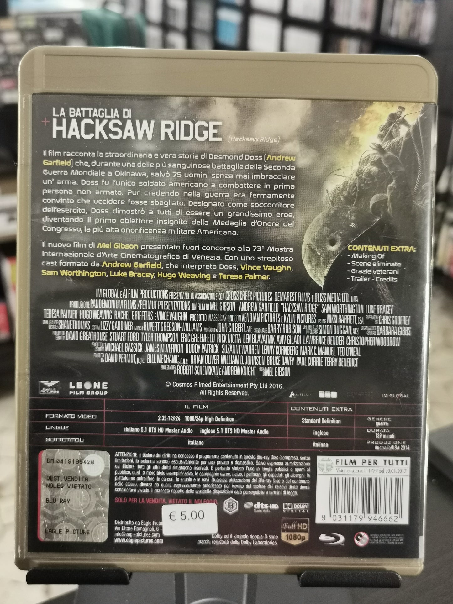 La Battaglia di Hacksaw Ridge (BR)