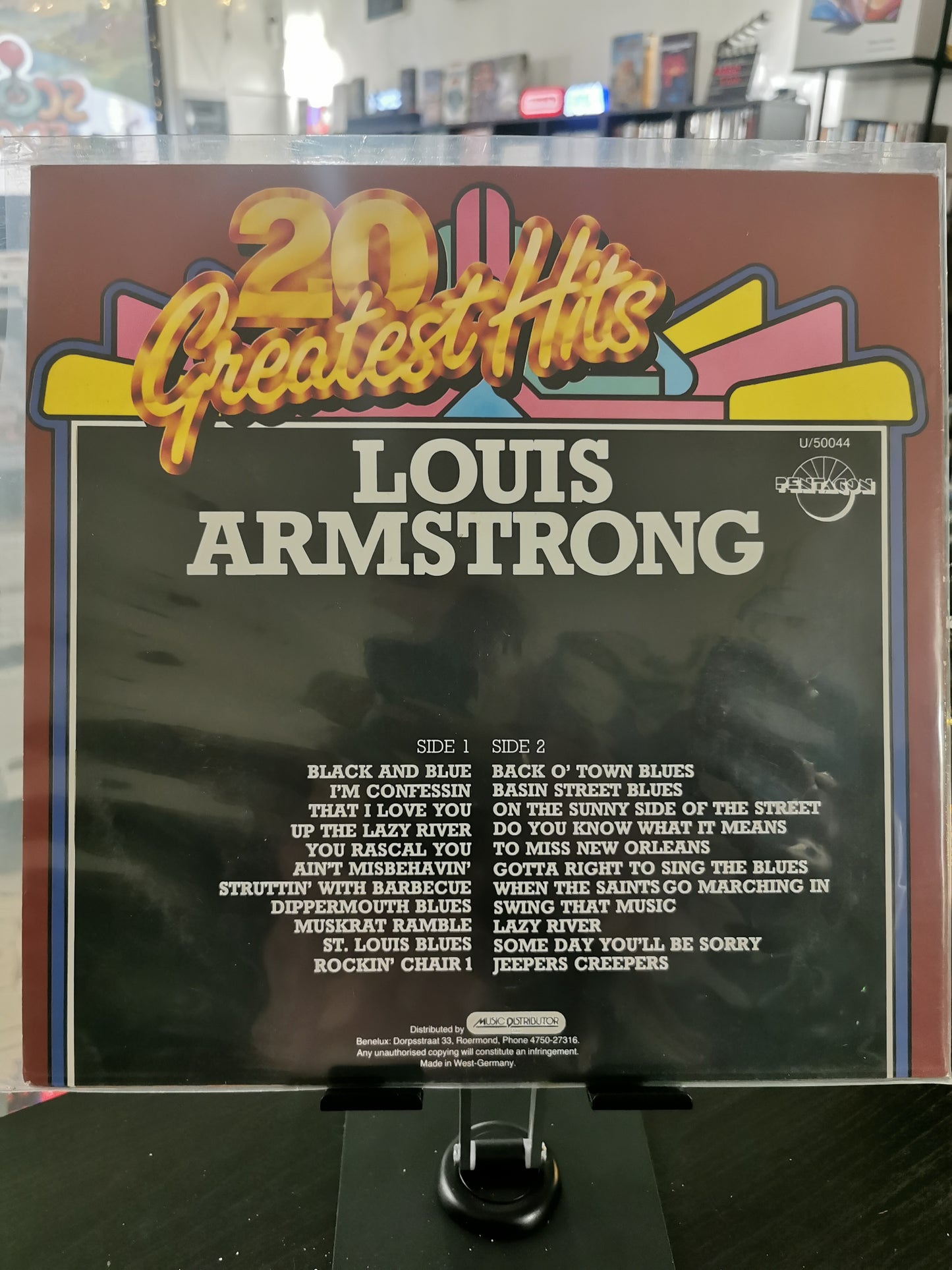 Louis Armstrong – 20 Greatest Hits (LP)