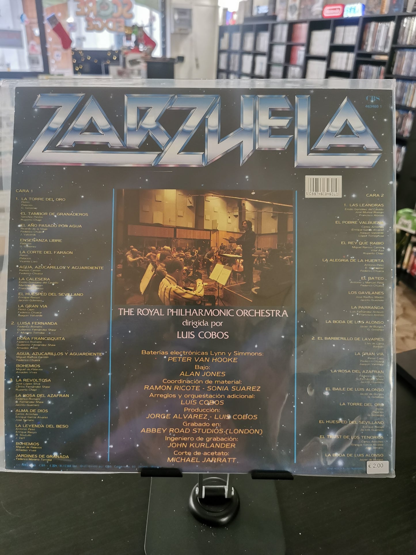 Luis Cobos – Zarzuela (LP)