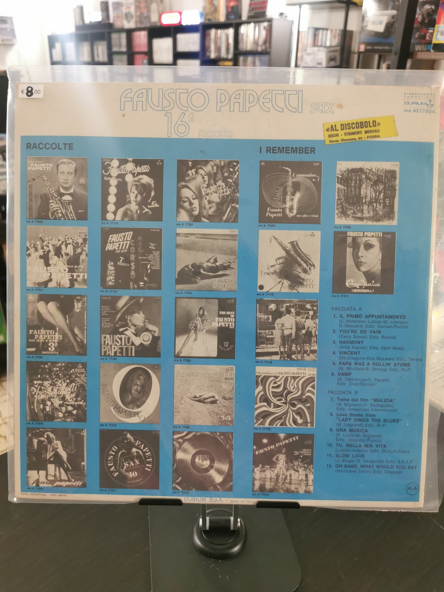 Fausto Papetti – 16ª Raccolta (LP)