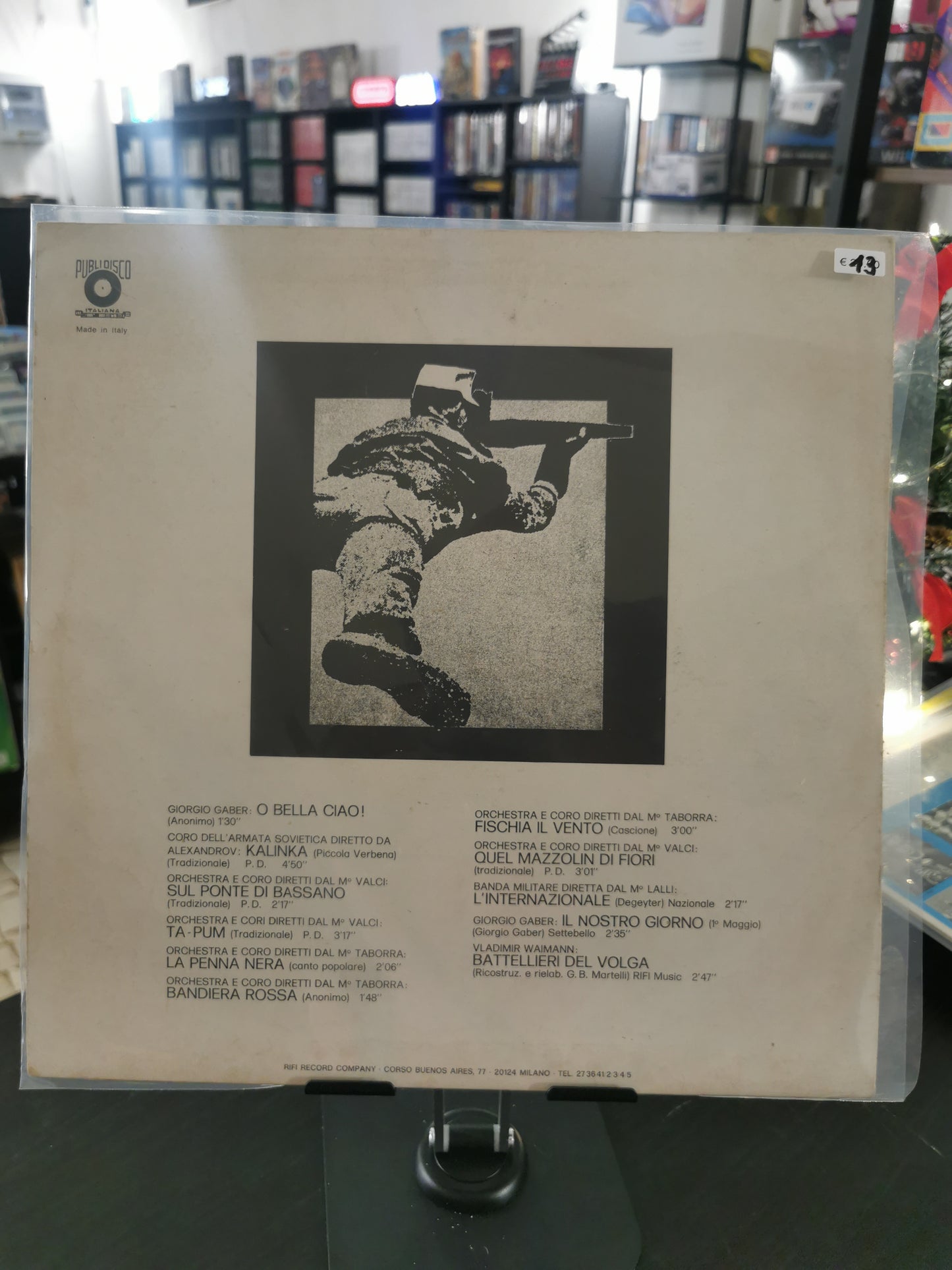 O Bella Ciao! – Canti della Guerra e della Resistenza (LP)