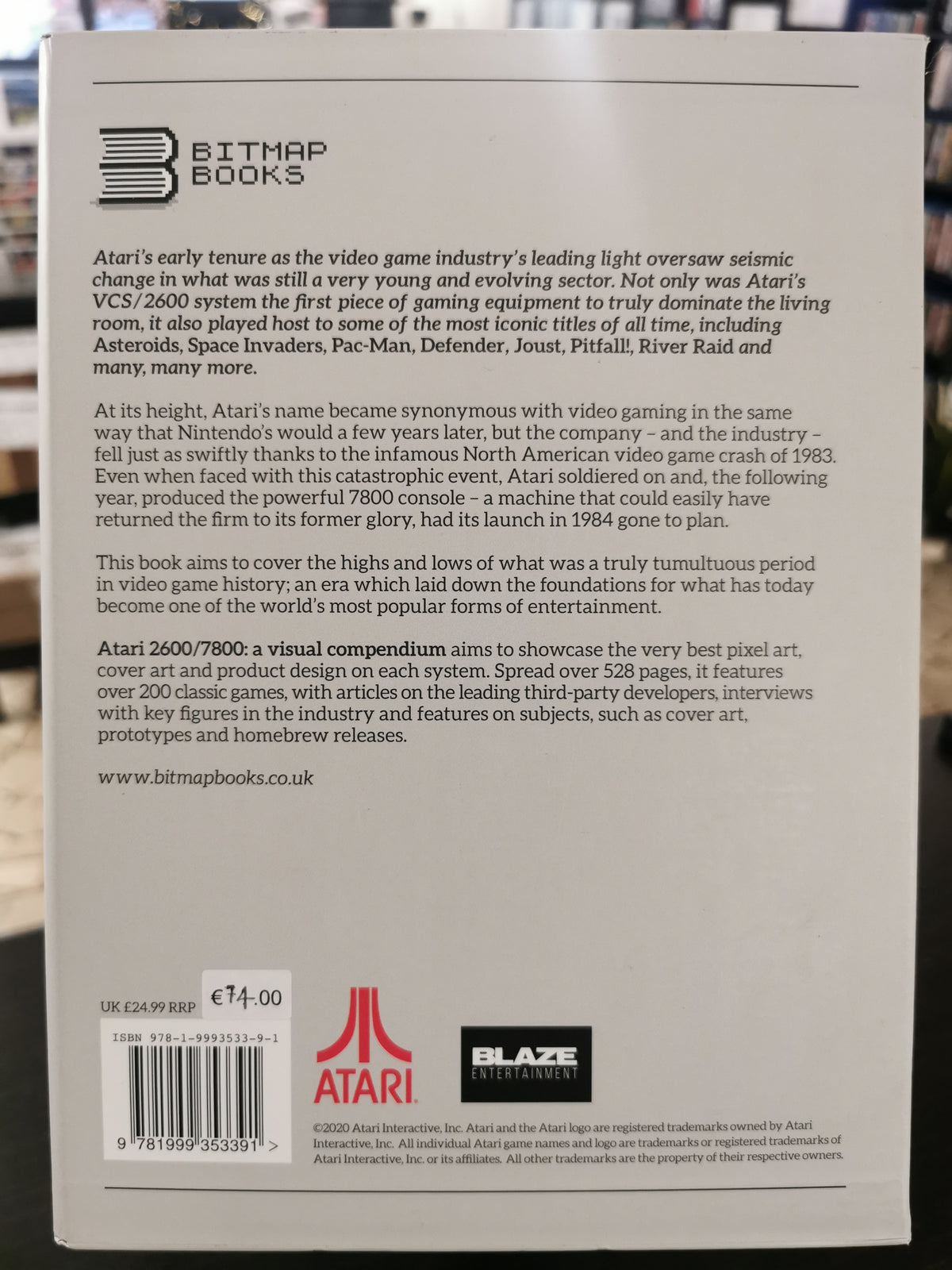 Atari 2600/7800: A Visual Compendium (Libro)
