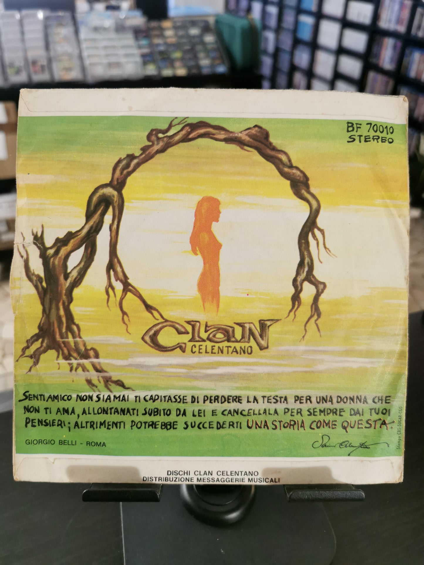 Una Storia Come Questa – Clan Celentano (Vinile 45 giri)
