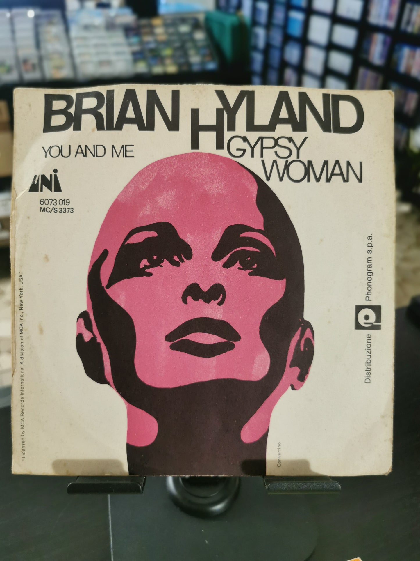 You And Me – Brian Hyland (Vinile 45 giri)