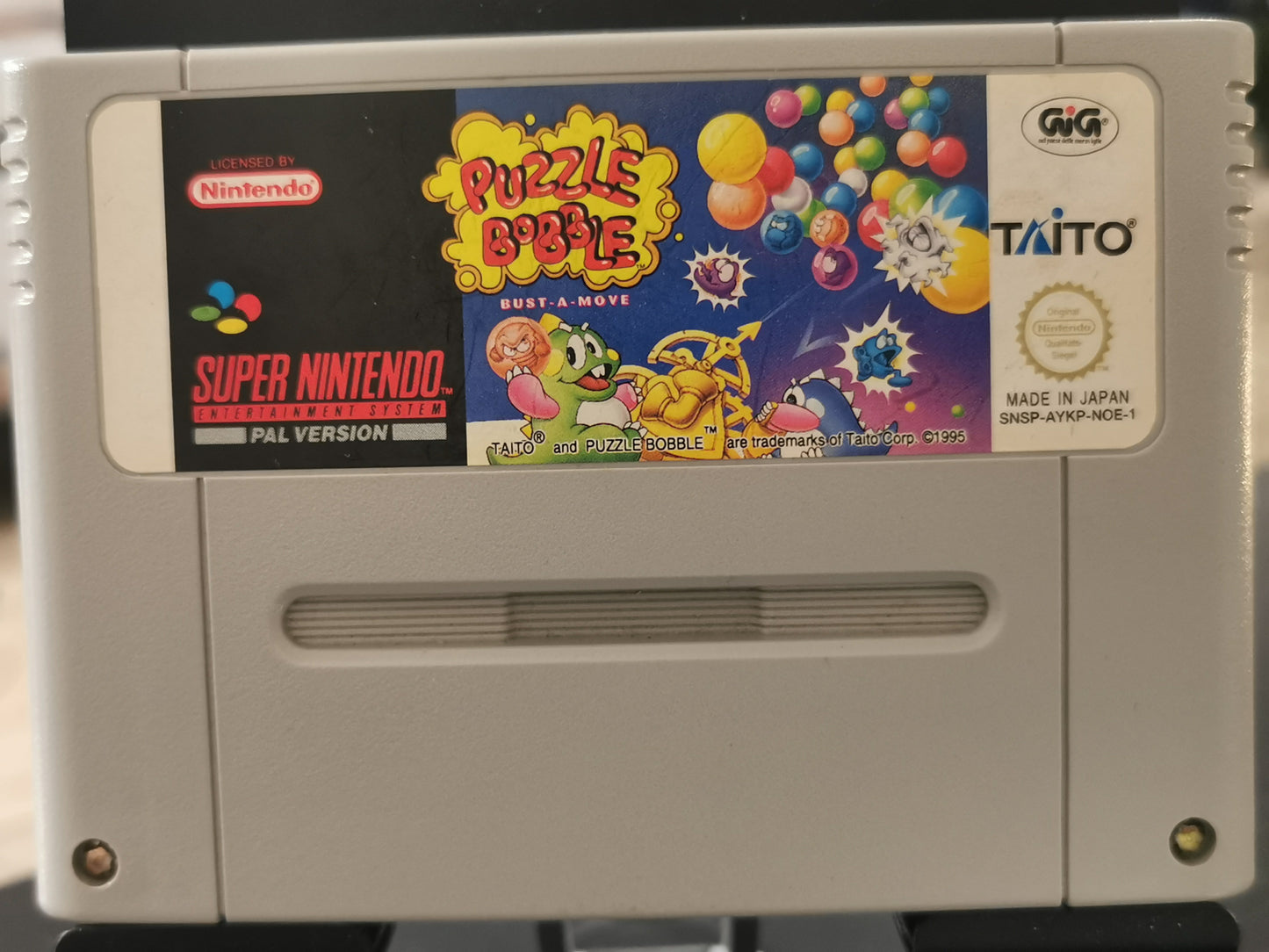Puzzle Bobble (SNES) *loose