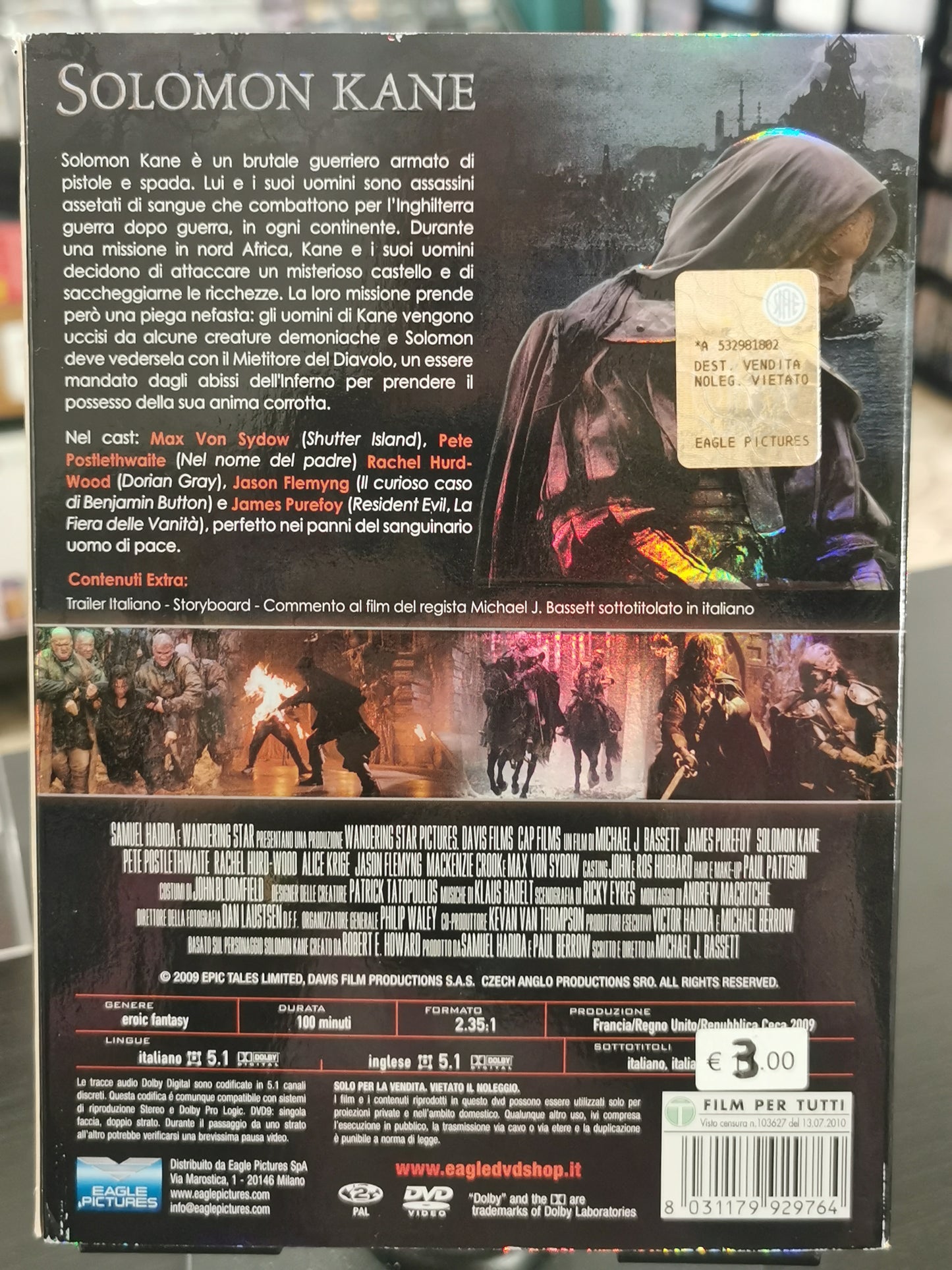 Solomon Kane (DVD)