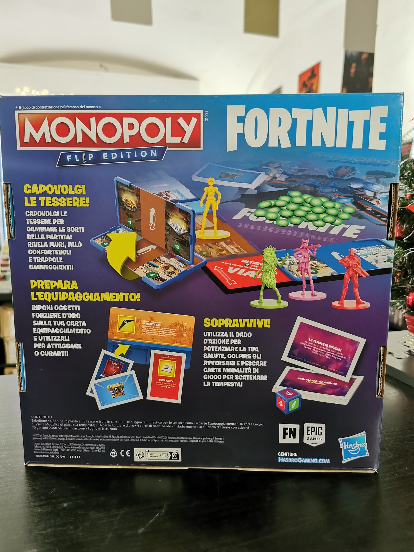 Monopoly Fortnite – Flip Edition (Board Game)