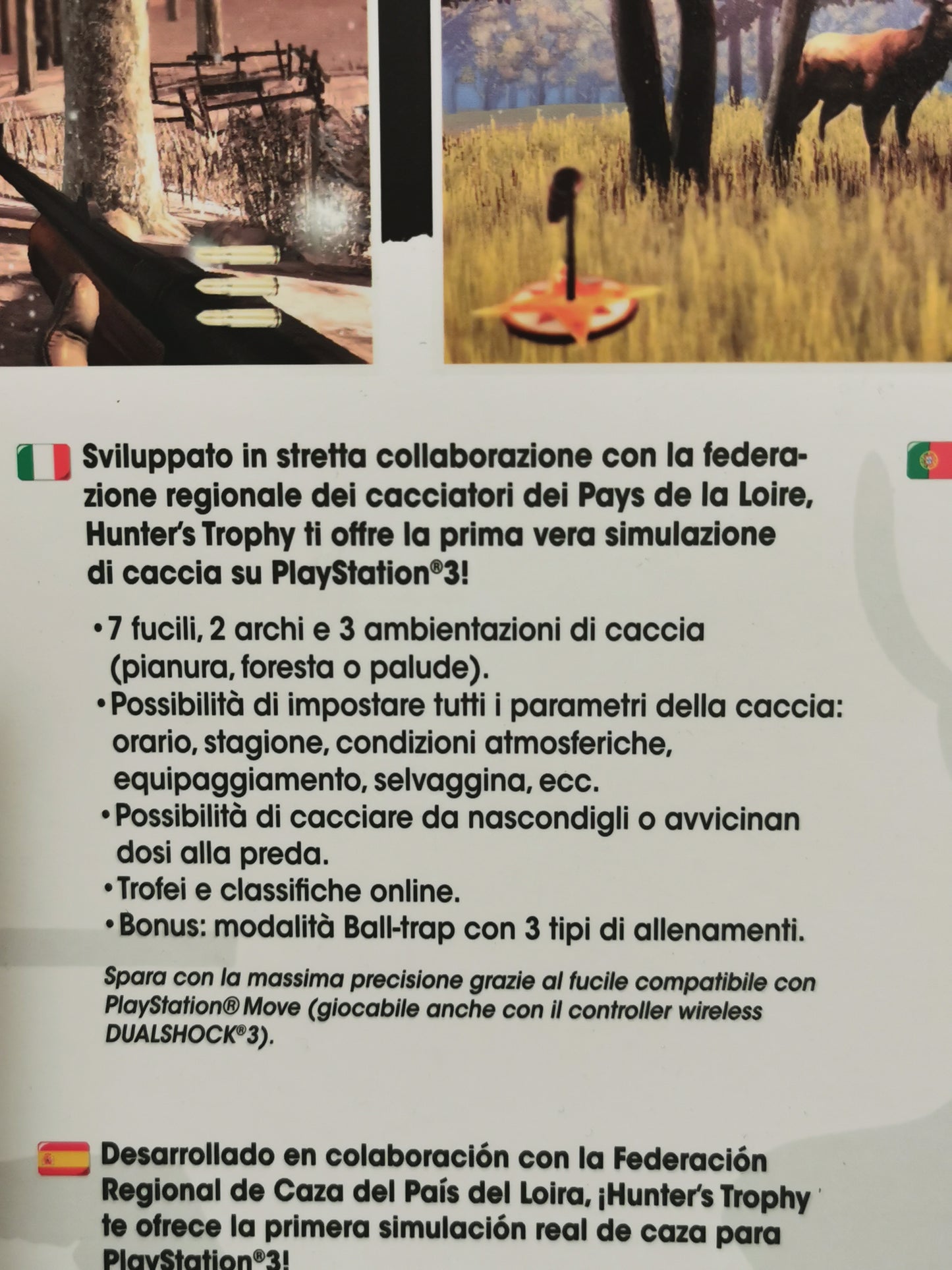 Hunter’s Trophy + Ball-Trap Set (PS3) *Nuovo