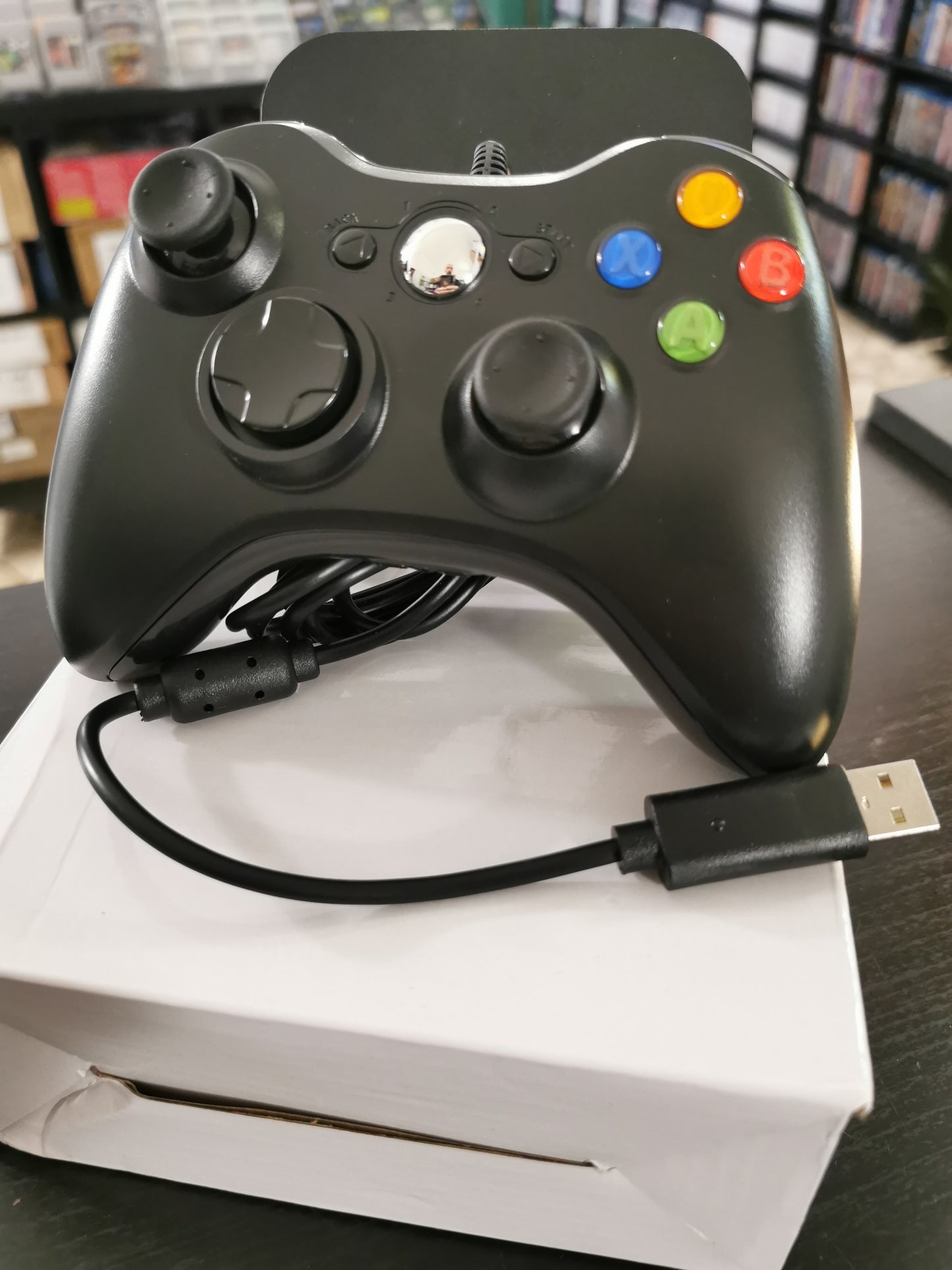 Controller Cablato Xbox 360 e PC – Nero (Accessori) *Nuovo