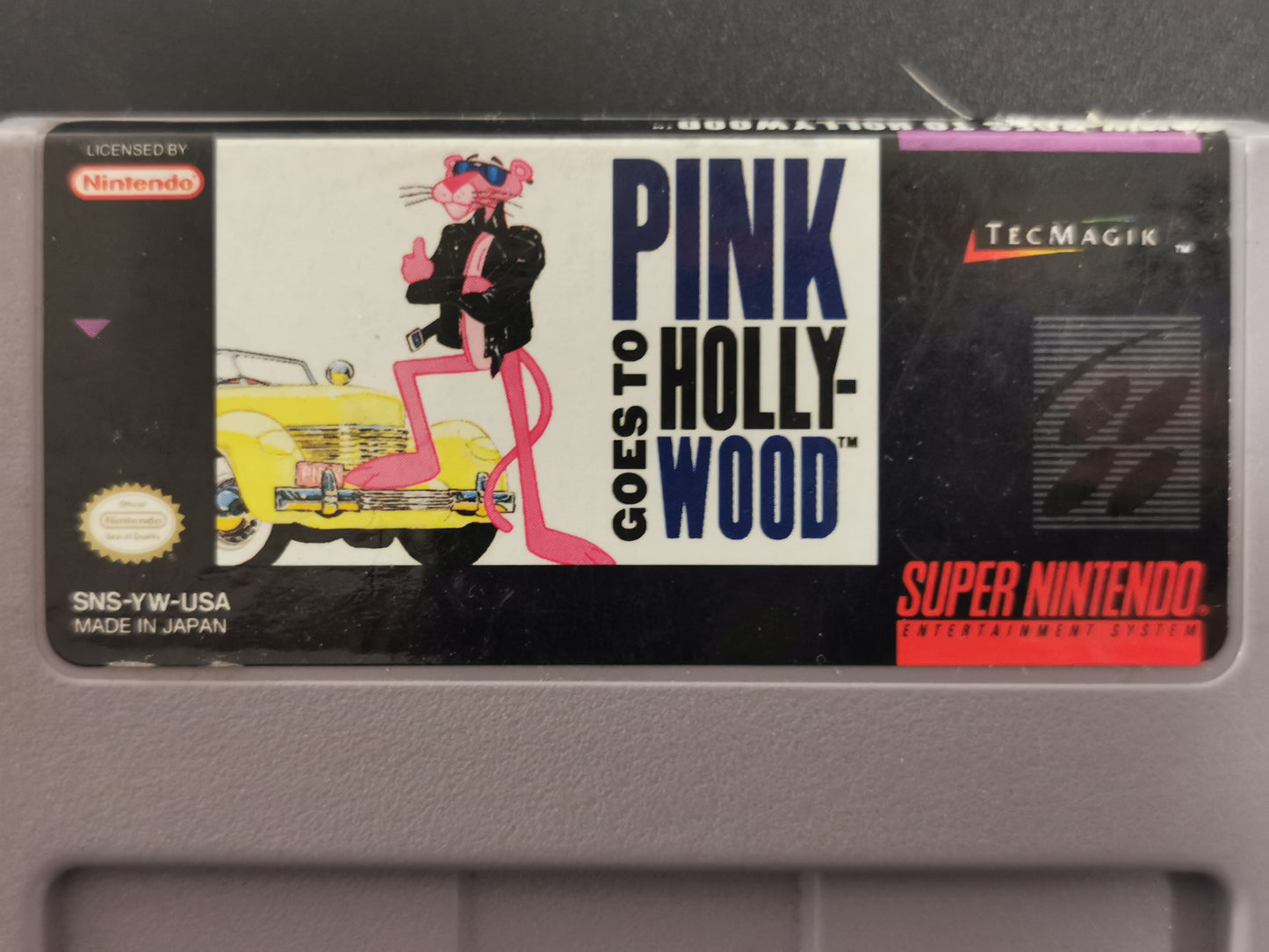 Pink Goes to Hollywood – USA (Super Nintendo) *loose